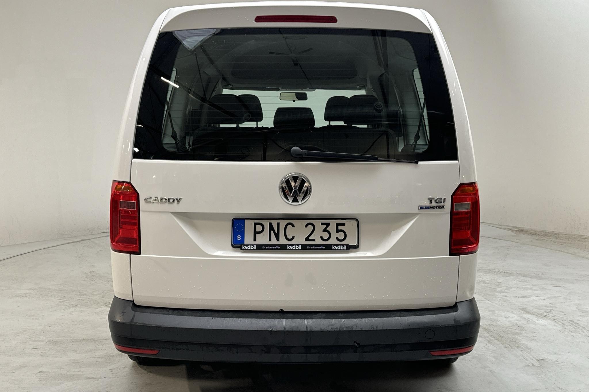 VW Caddy Life Maxi 1.4 TGI (110hk) - 185 390 km - Automatyczna - biały - 2018