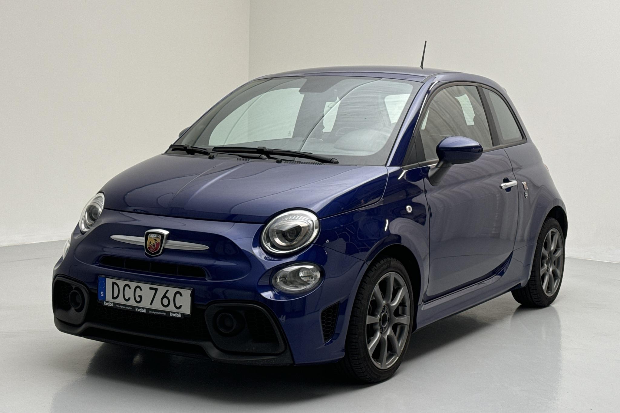 Fiat Abarth 595 (145hk) - 8 320 km - Manualna - niebieski - 2021