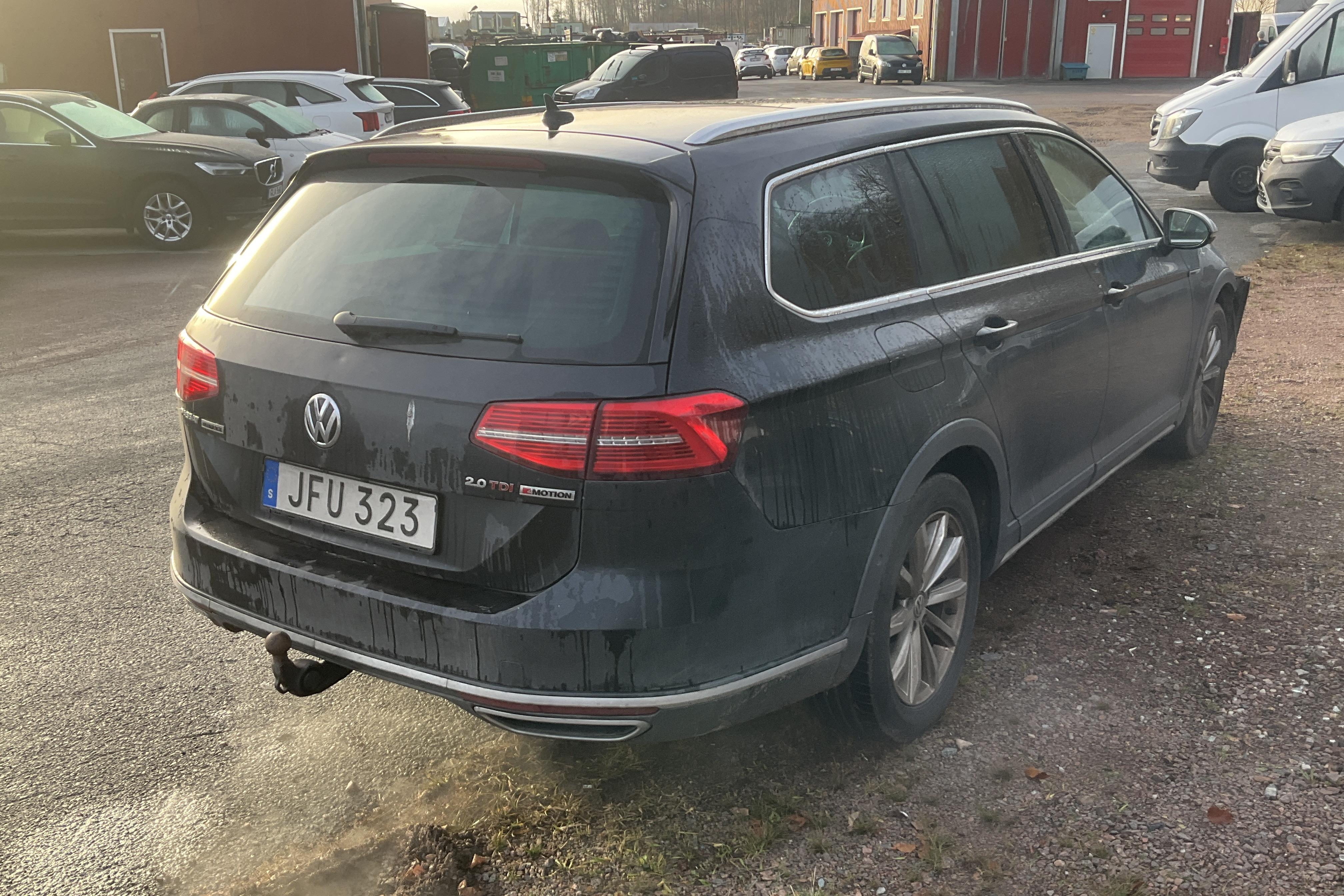 VW Passat Alltrack 2.0 TDI Sportscombi 4MOTION (240hk) - 17 212 mil - Automat - svart - 2016