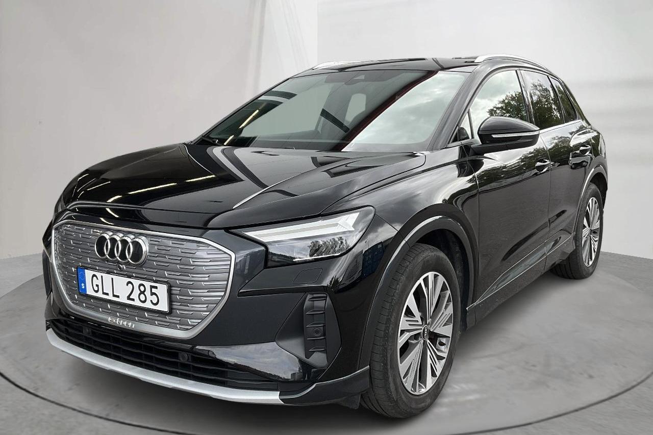 Audi Q4 40 e-tron 77 kWh (204hk) - 6 123 mil - Automat - svart - 2022