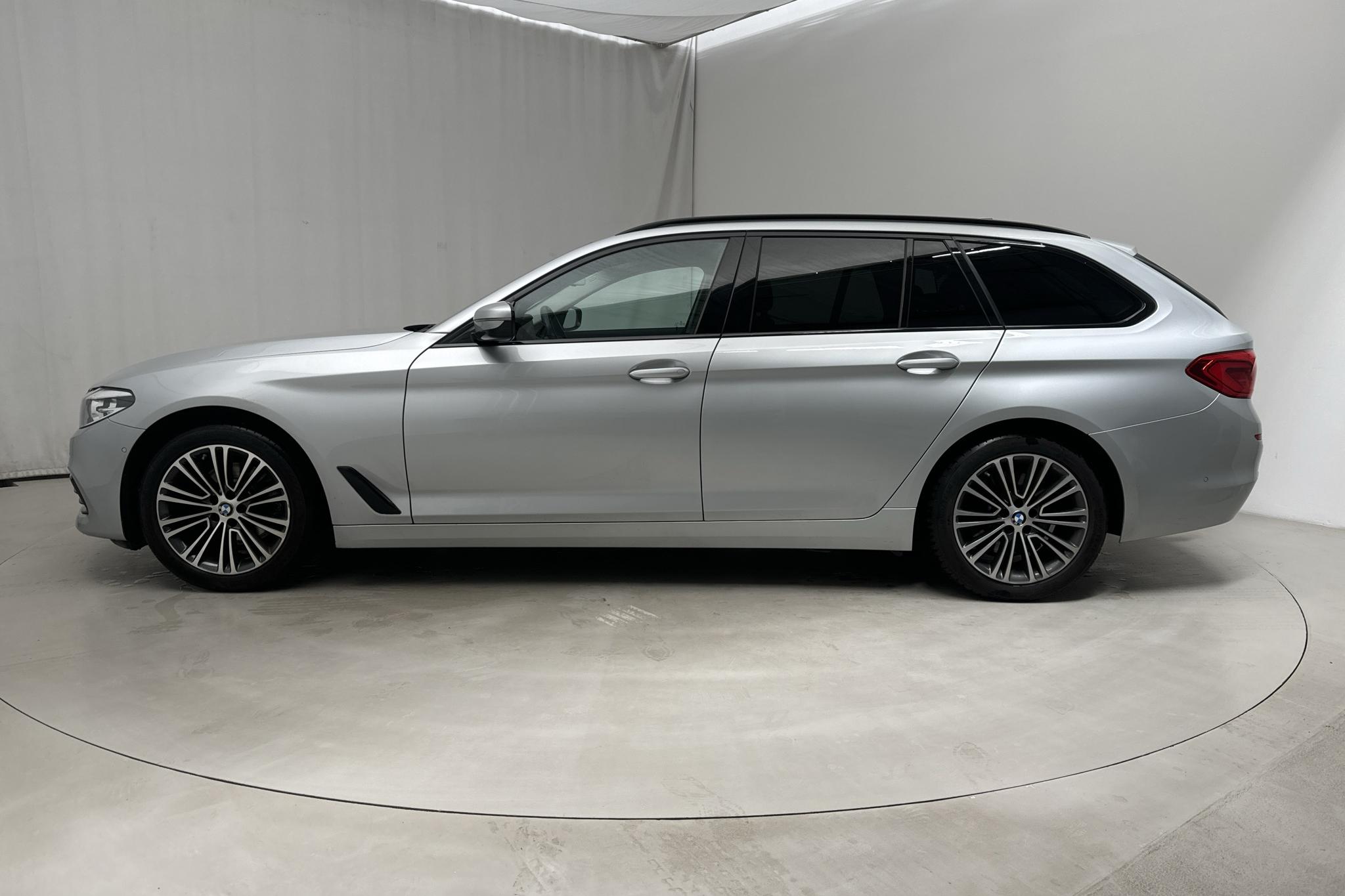 BMW 520d xDrive Touring, G31 (190hk) - 90 780 km - Automaattinen - hopea - 2019