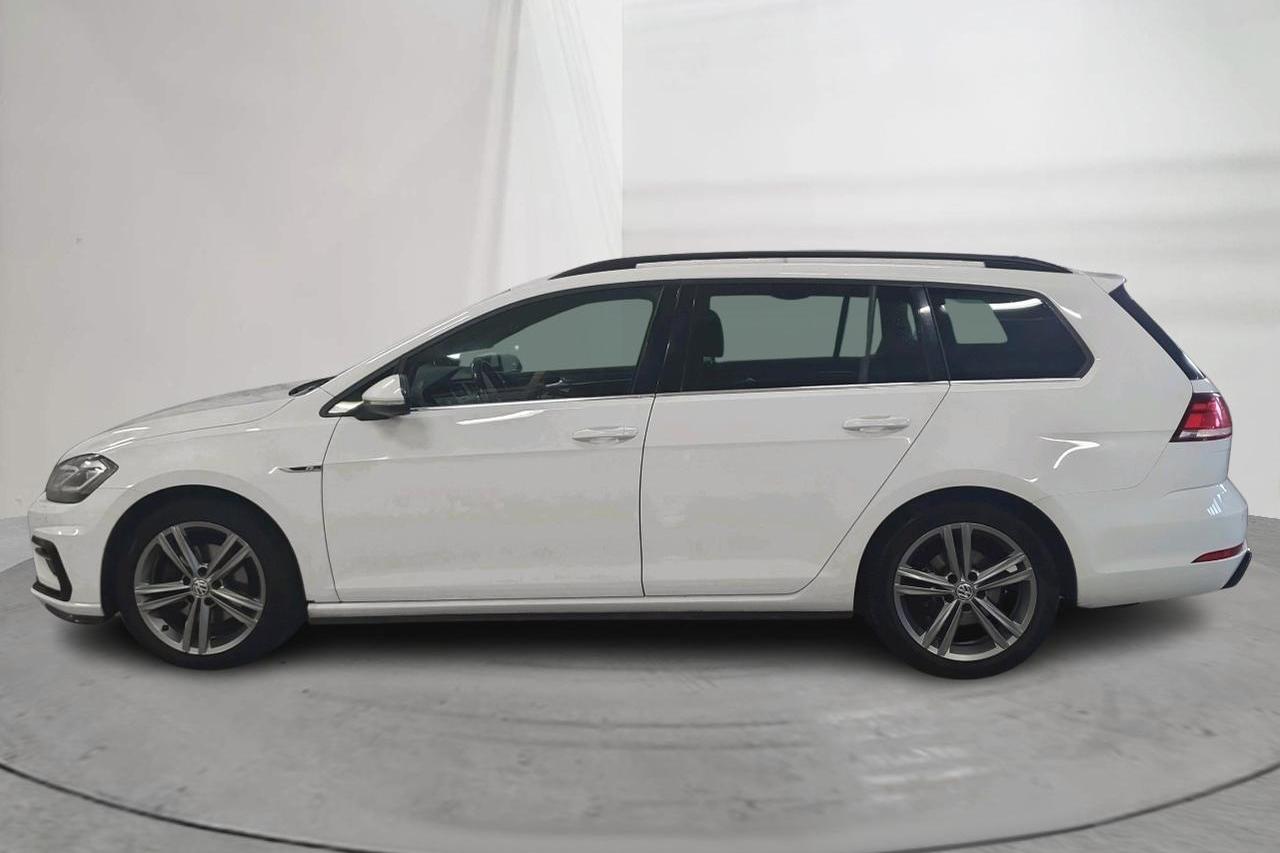 VW Golf VII 2.0 TDI Sportscombi 4MOTION (150hk) - 270 480 km - Automatyczna - biały - 2019