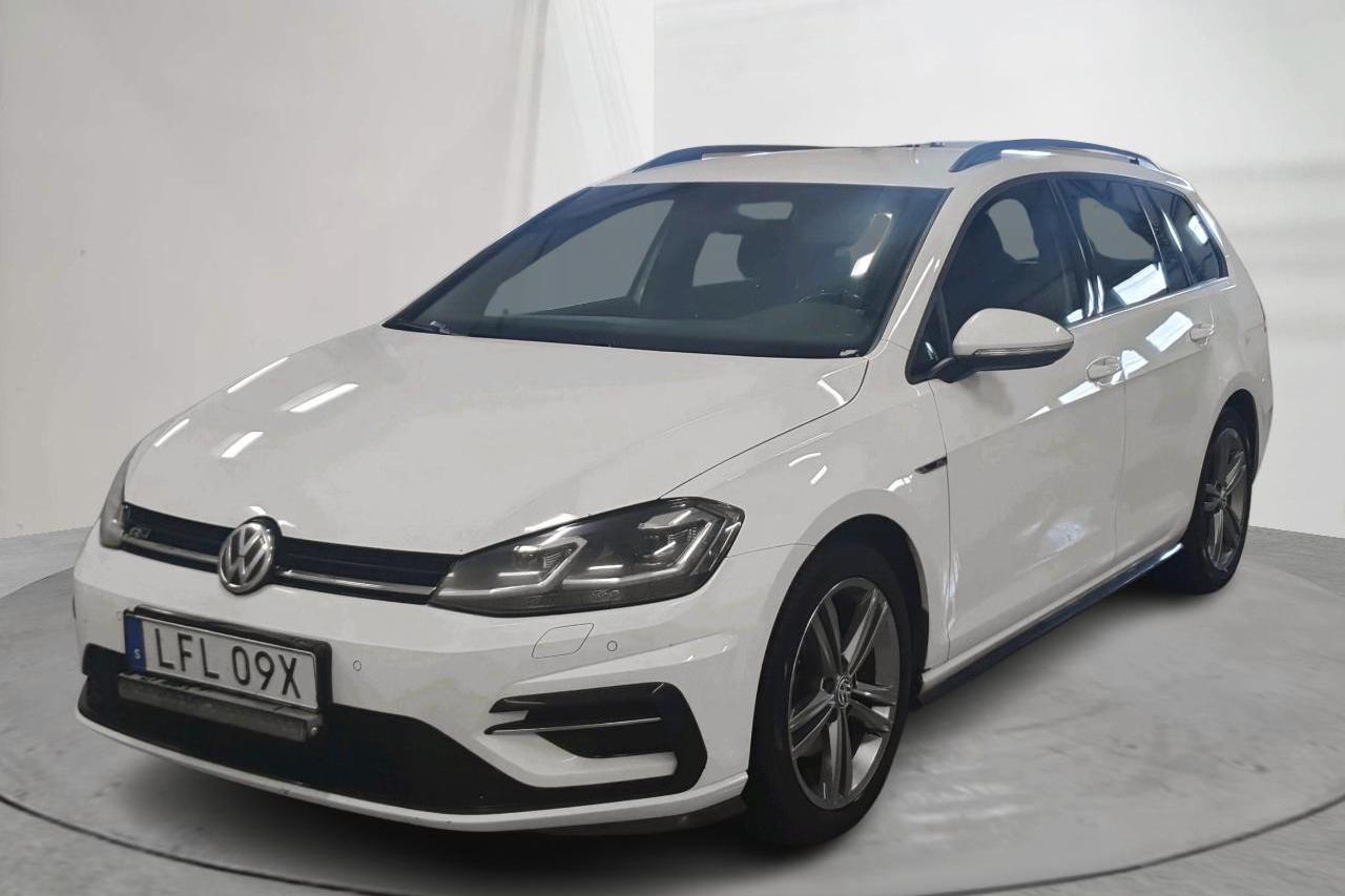 VW Golf VII 2.0 TDI Sportscombi 4MOTION (150hk) - 270 480 km - Automaattinen - valkoinen - 2019