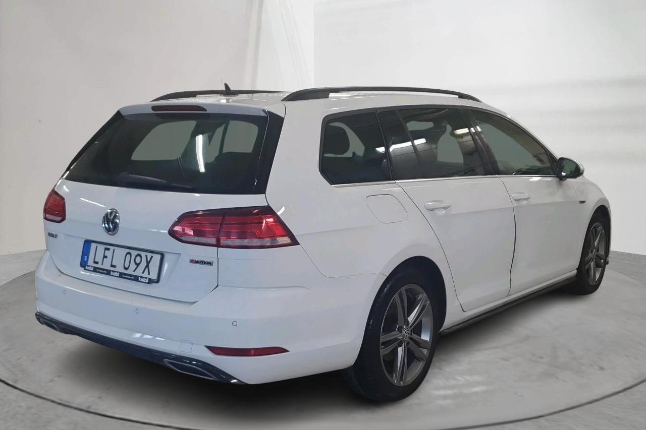 VW Golf VII 2.0 TDI Sportscombi 4MOTION (150hk) - 27 048 mil - Automat - vit - 2019