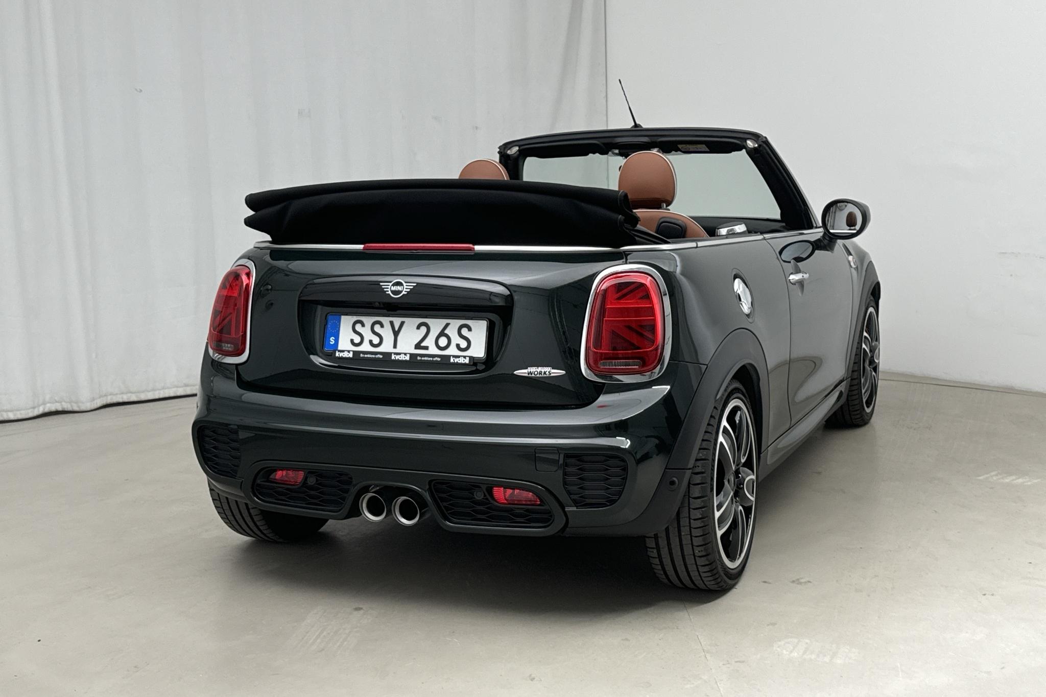 MINI John Cooper Works Cabriolet, F57 (231hk) - 25 690 km - Automatyczna - zielony - 2021