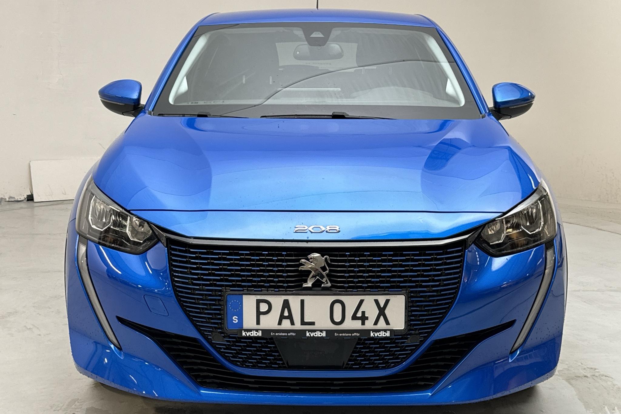 Peugeot e-208 50 kWh 5dr (136hk) - 36 190 km - Automatic - blue - 2021