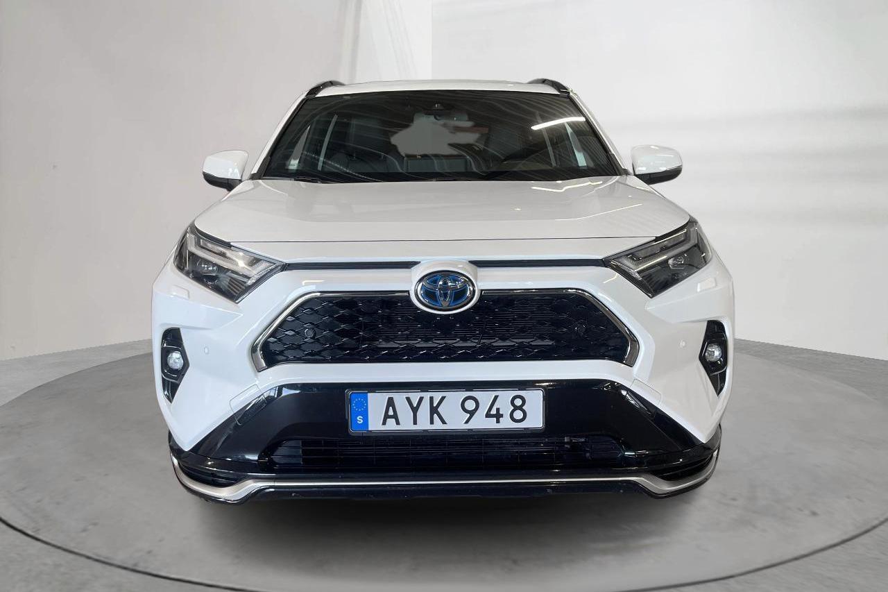 Toyota RAV4 2.5 Plug-in Hybrid AWD (306hk) - 73 210 km - Automatyczna - biały - 2022