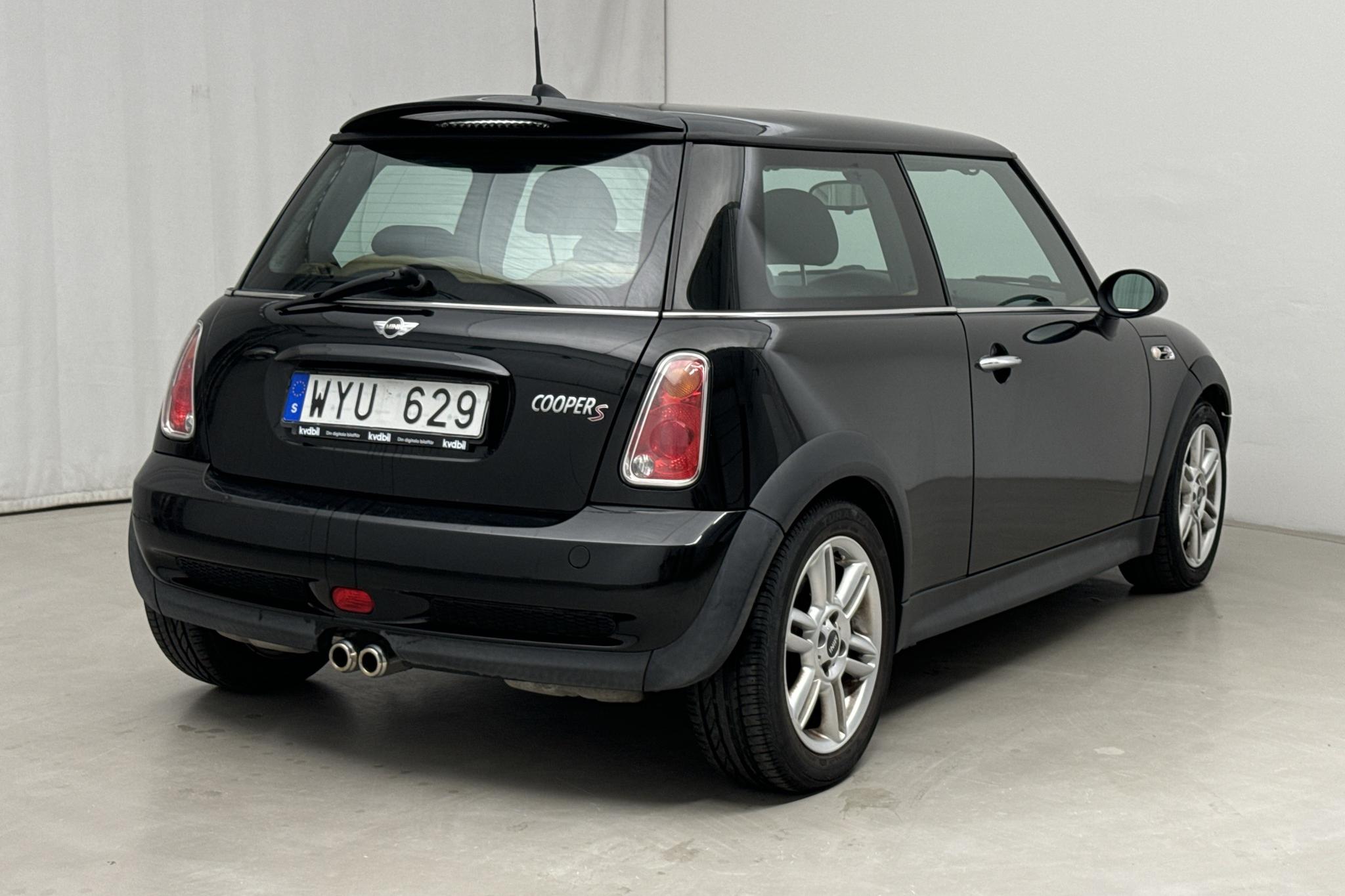 MINI Cooper S (170hk) - 8 655 mil - Manuell - svart - 2005