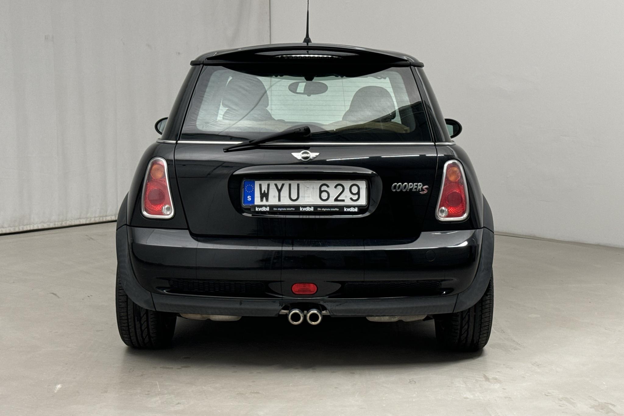 MINI Cooper S (170hk) - 8 655 mil - Manuell - svart - 2005