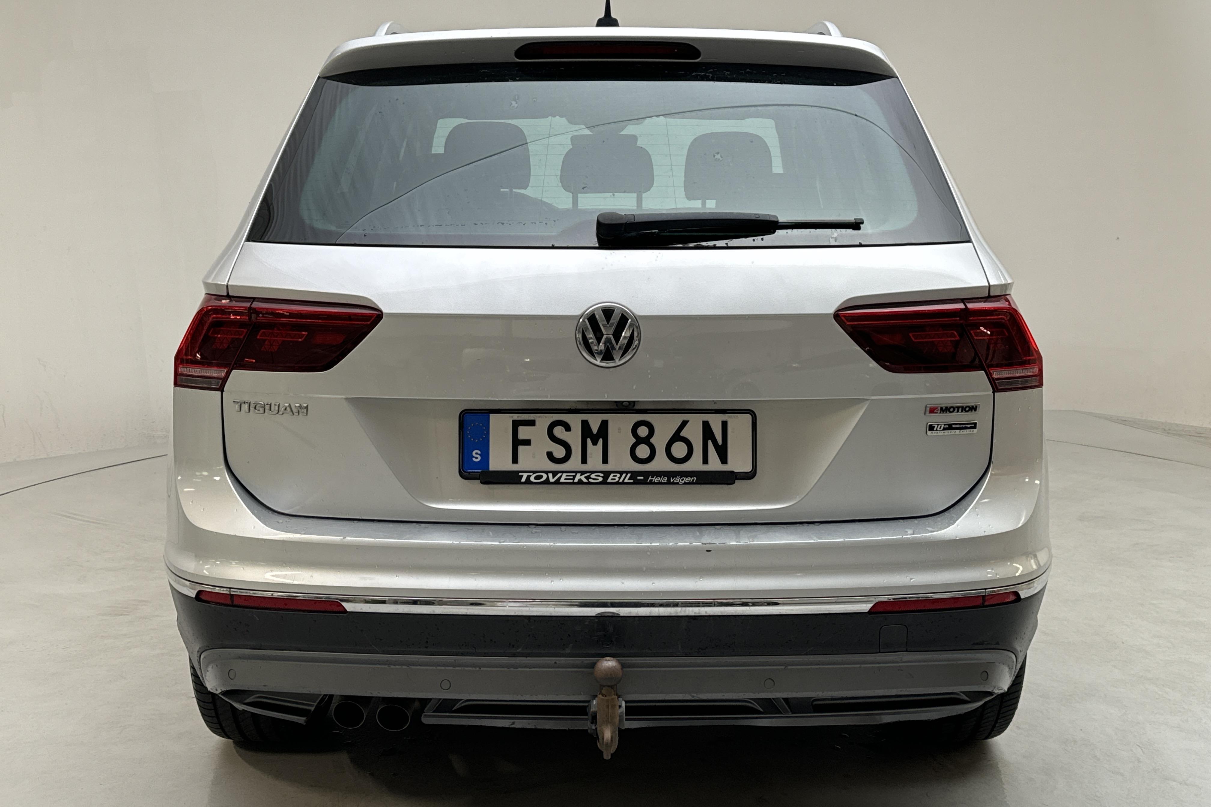 VW Tiguan 2.0 TDI 4MOTION (190hk) - 211 660 km - Automatic - silver - 2019