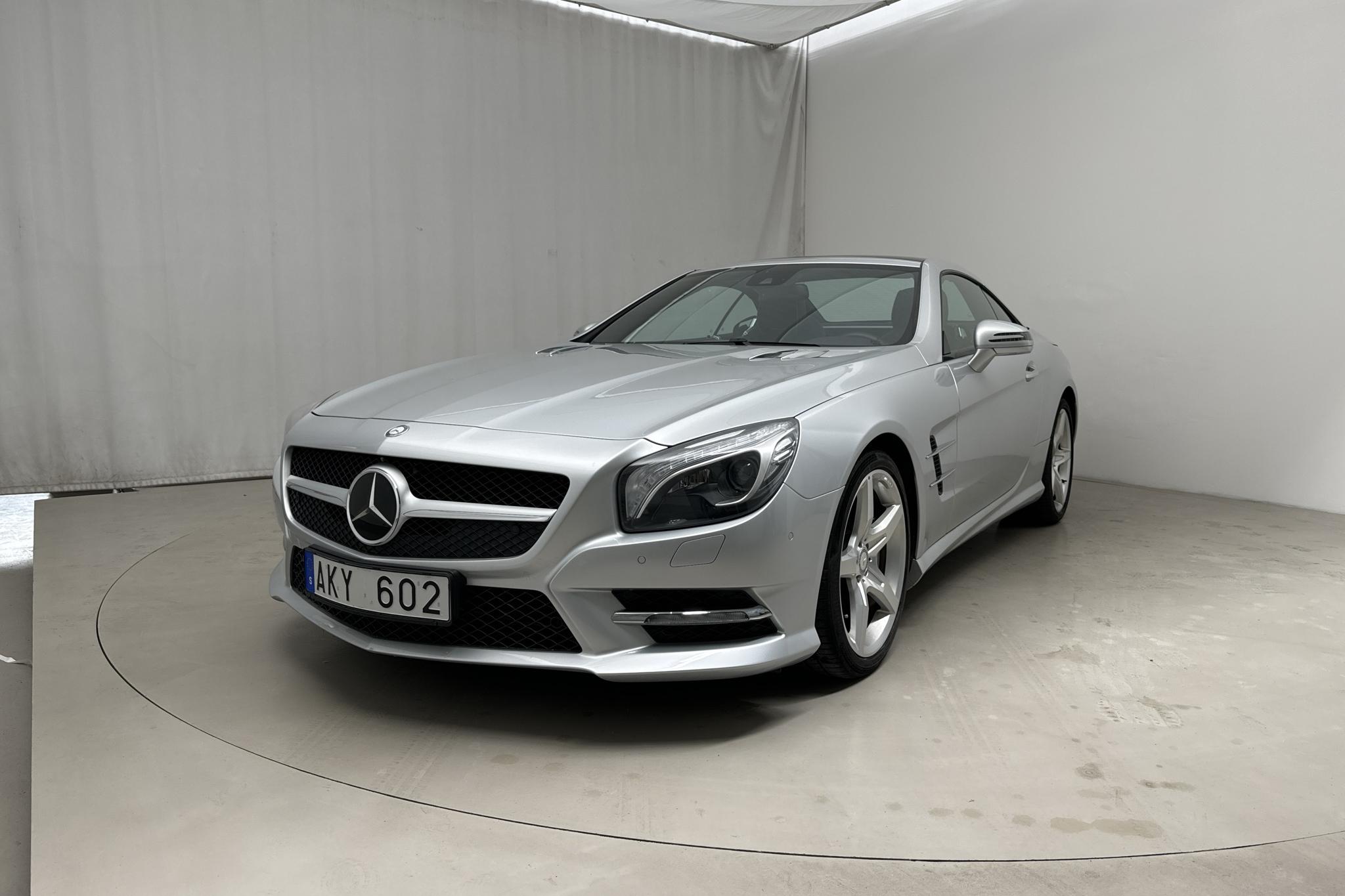 Mercedes SL 350 R231 (306hk) - 28 280 km - Automatic - silver - 2012