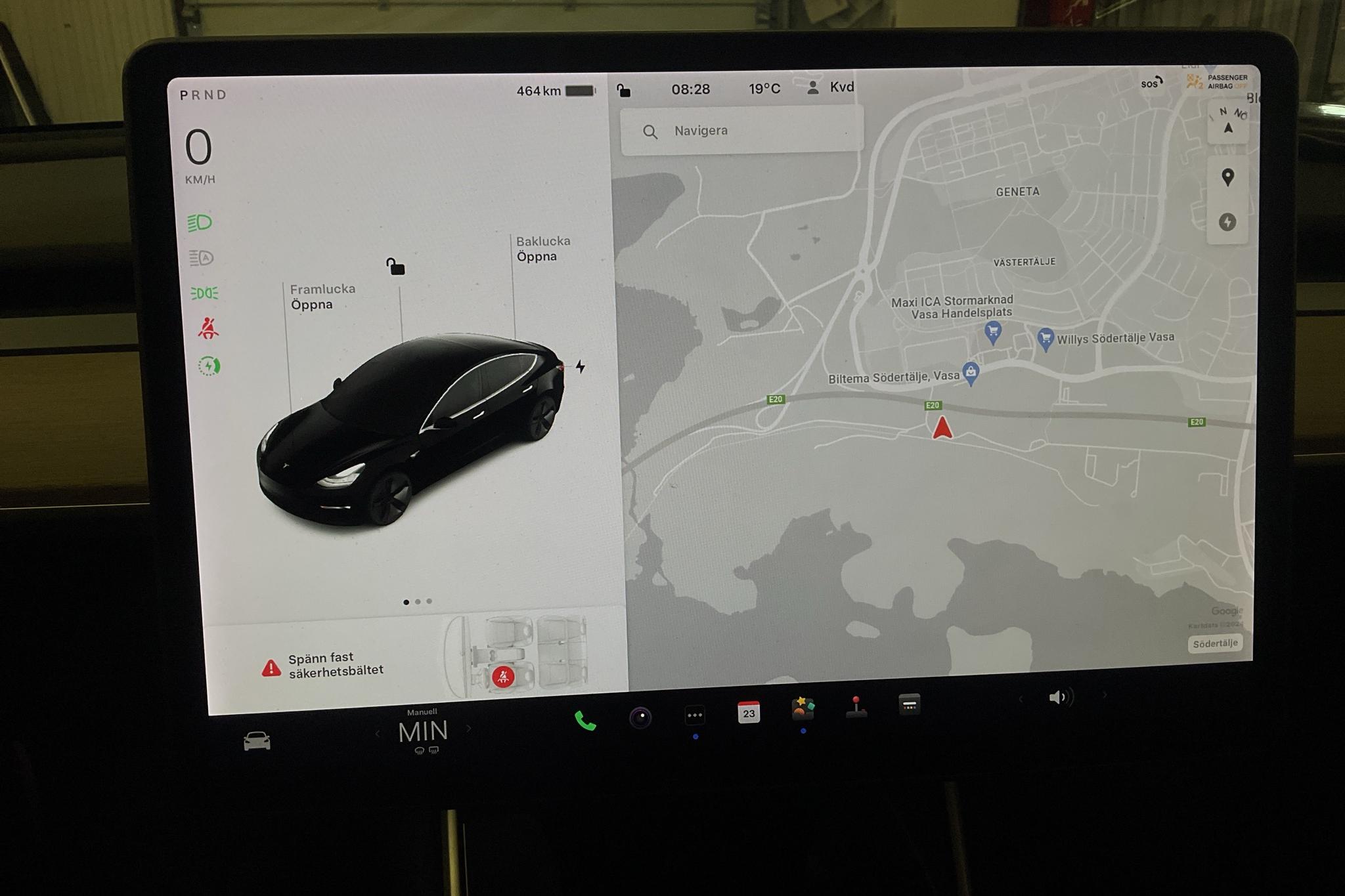 Tesla Model 3 Long Range Dual Motor AWD - 126 800 km - Automaattinen - musta - 2019