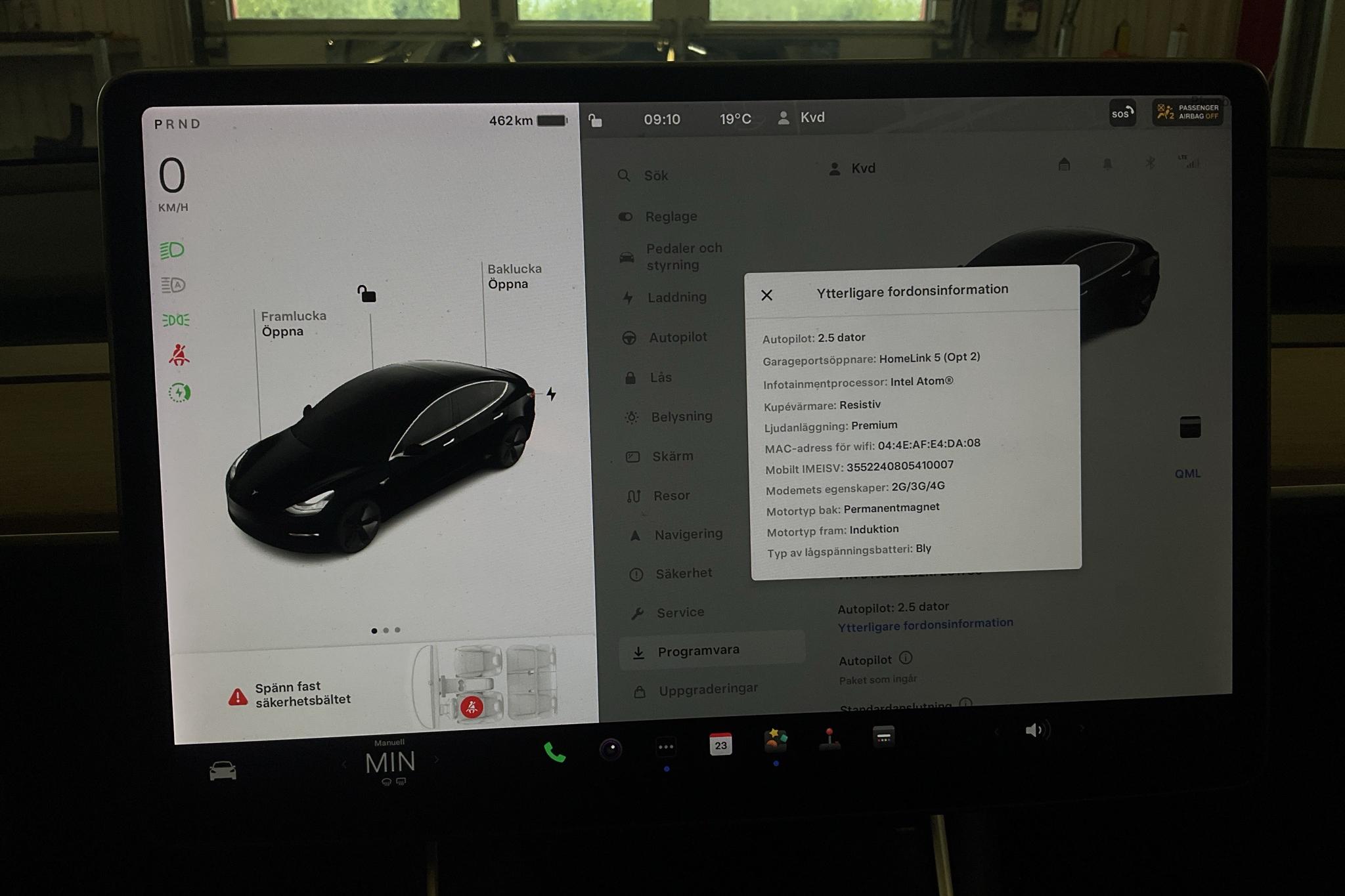 Tesla Model 3 Long Range Dual Motor AWD - 126 800 km - Automatyczna - czarny - 2019