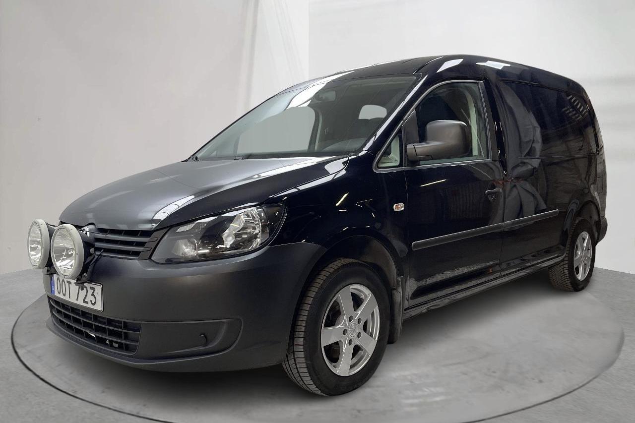 VW Caddy 2.0 TDI Maxi Skåp 4-motion (110hk) - 54 060 km - Manualna - czarny - 2014