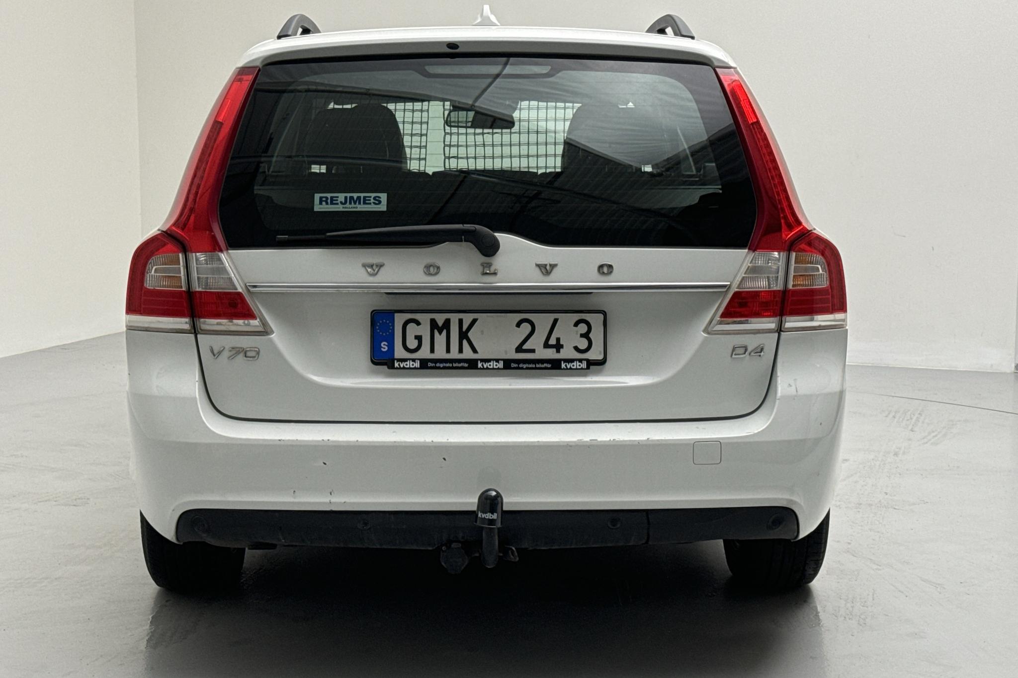 Volvo V70 II D4 (163hk) - 299 370 km - Automatyczna - biały - 2014