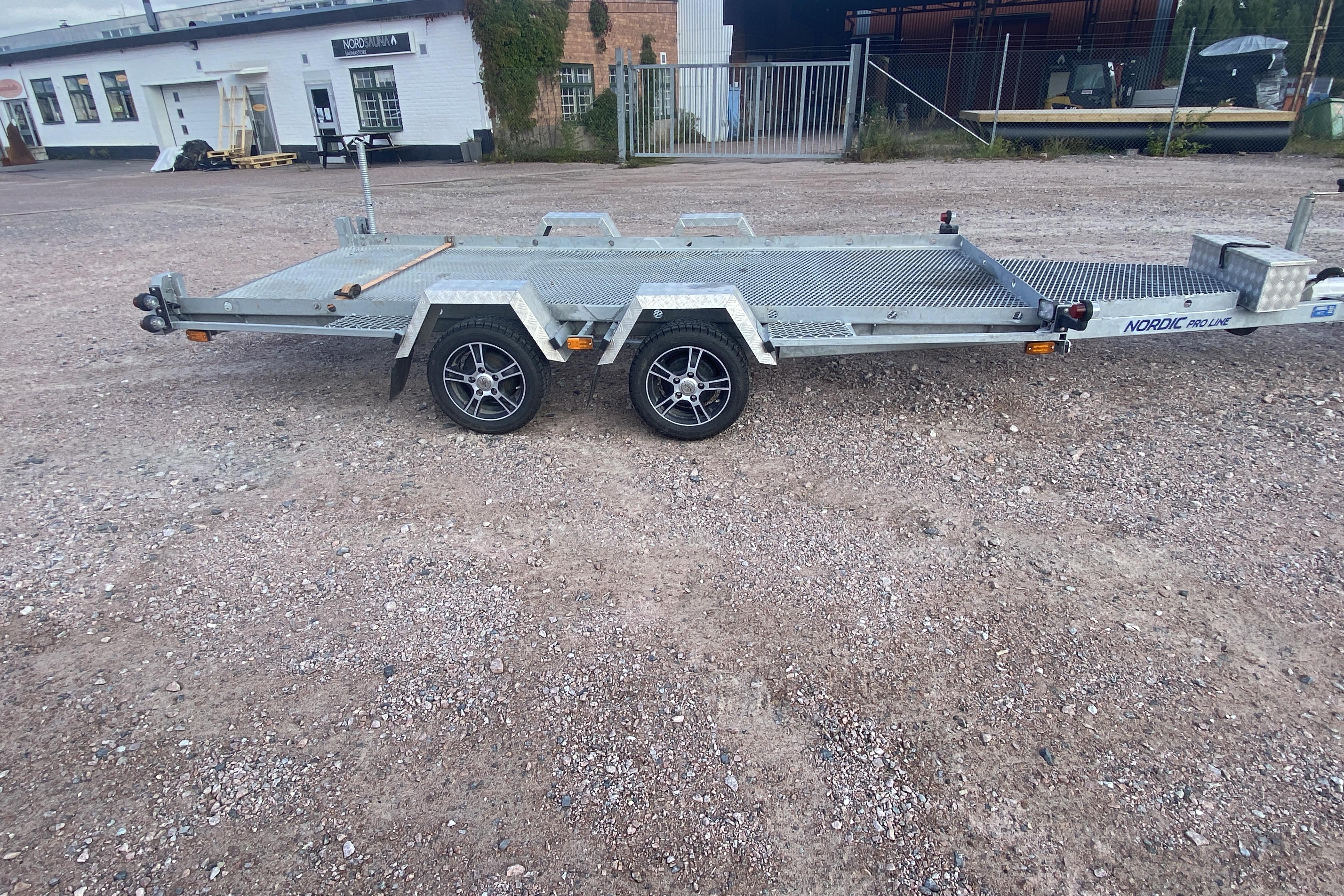 NORDIC CAR TRAILER 3500 TD - 0 km - Light Grey - 2023