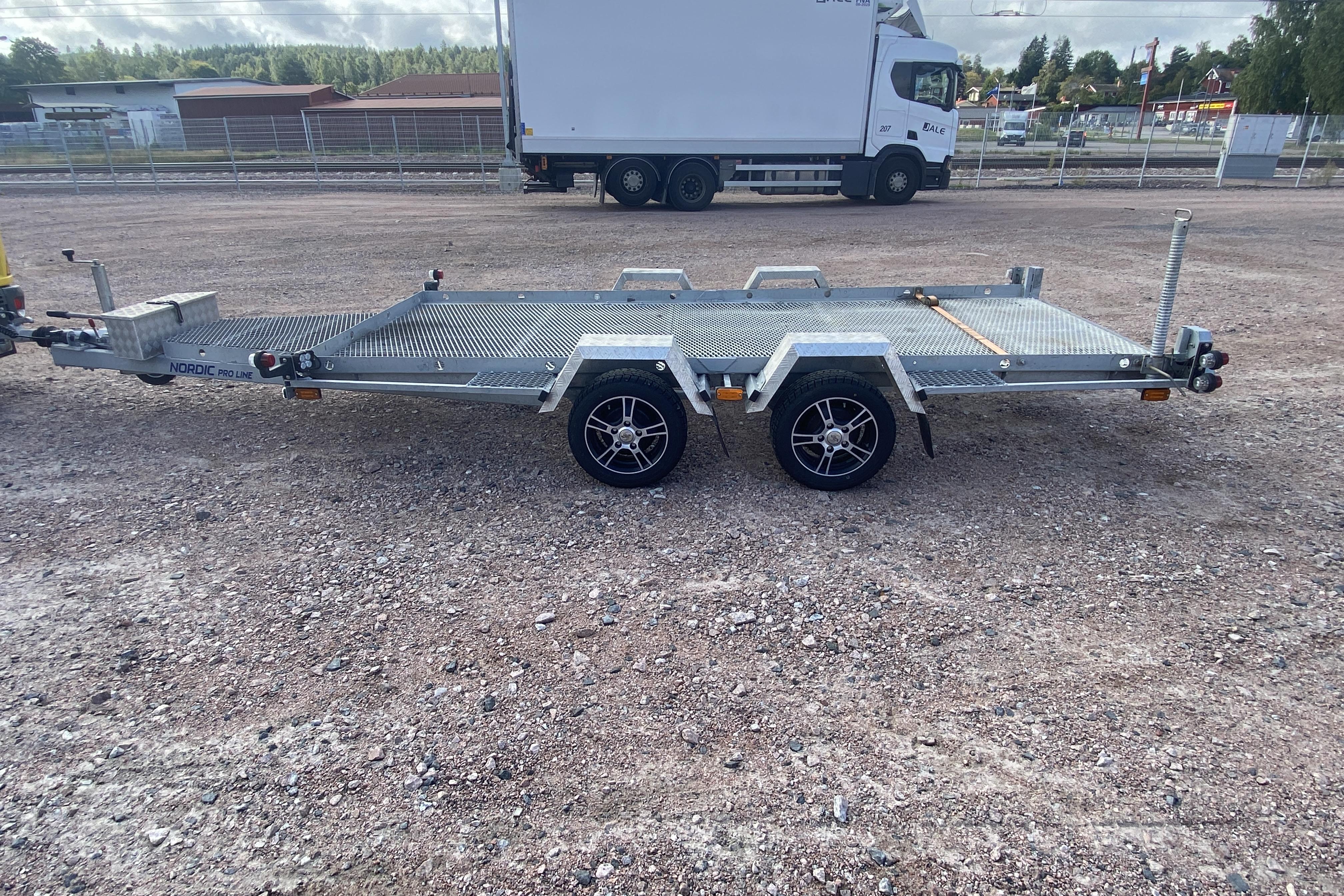 NORDIC CAR TRAILER 3500 TD - 0 km - Light Grey - 2023