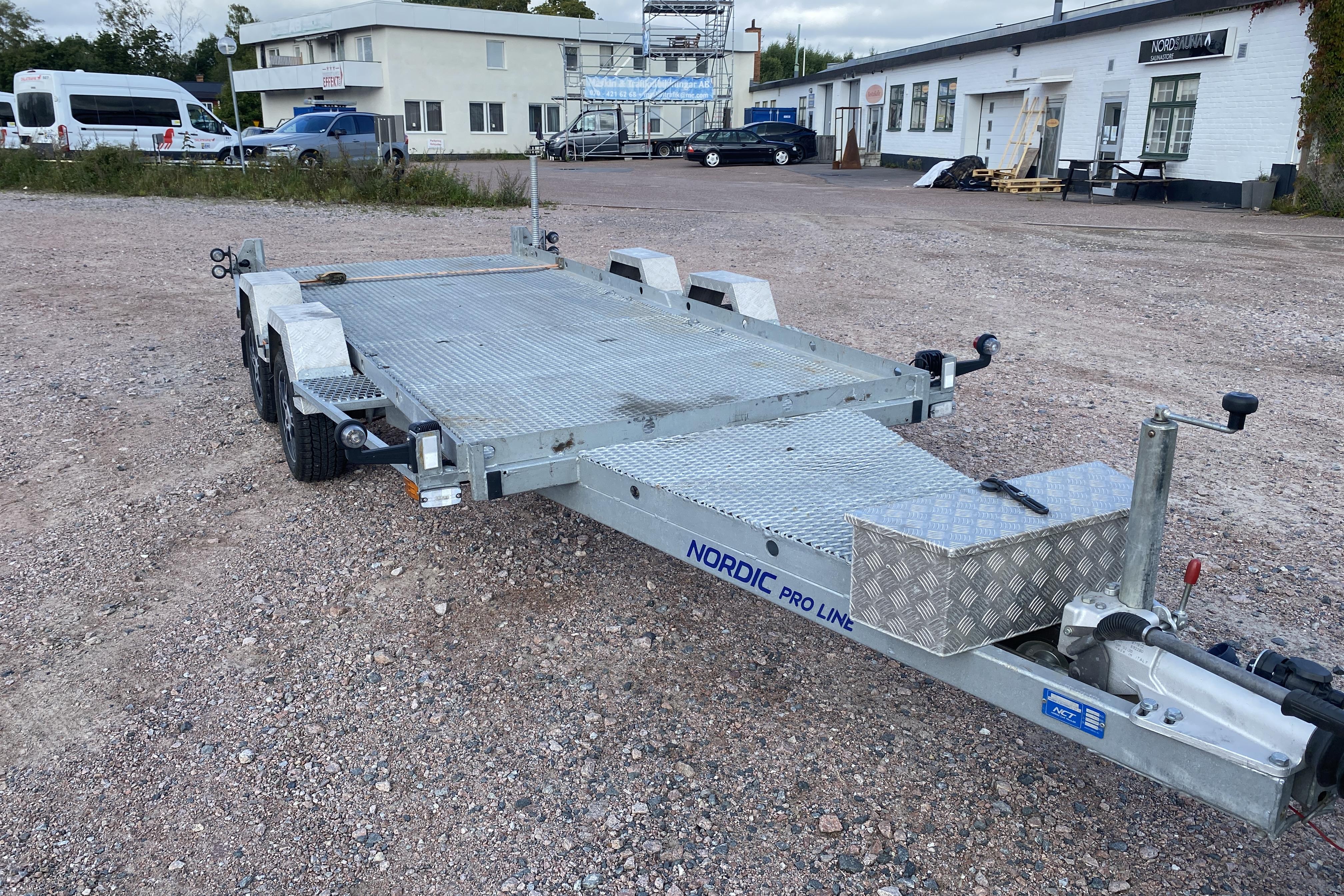 NORDIC CAR TRAILER 3500 TD - 0 km - Light Grey - 2023