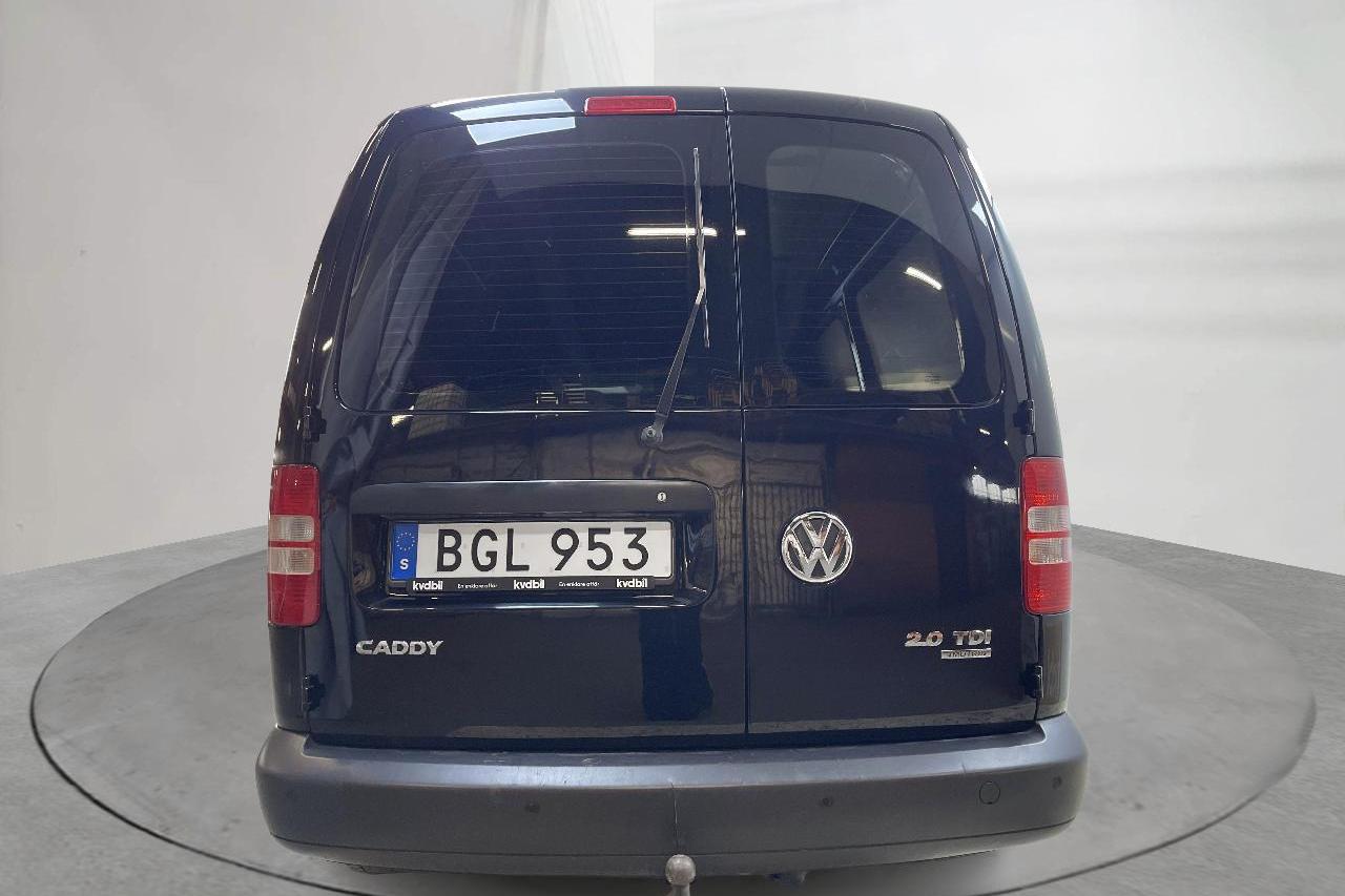 VW Caddy 2.0 TDI Maxi Skåp 4-motion (110hk) - 112 500 km - Manual - black - 2014