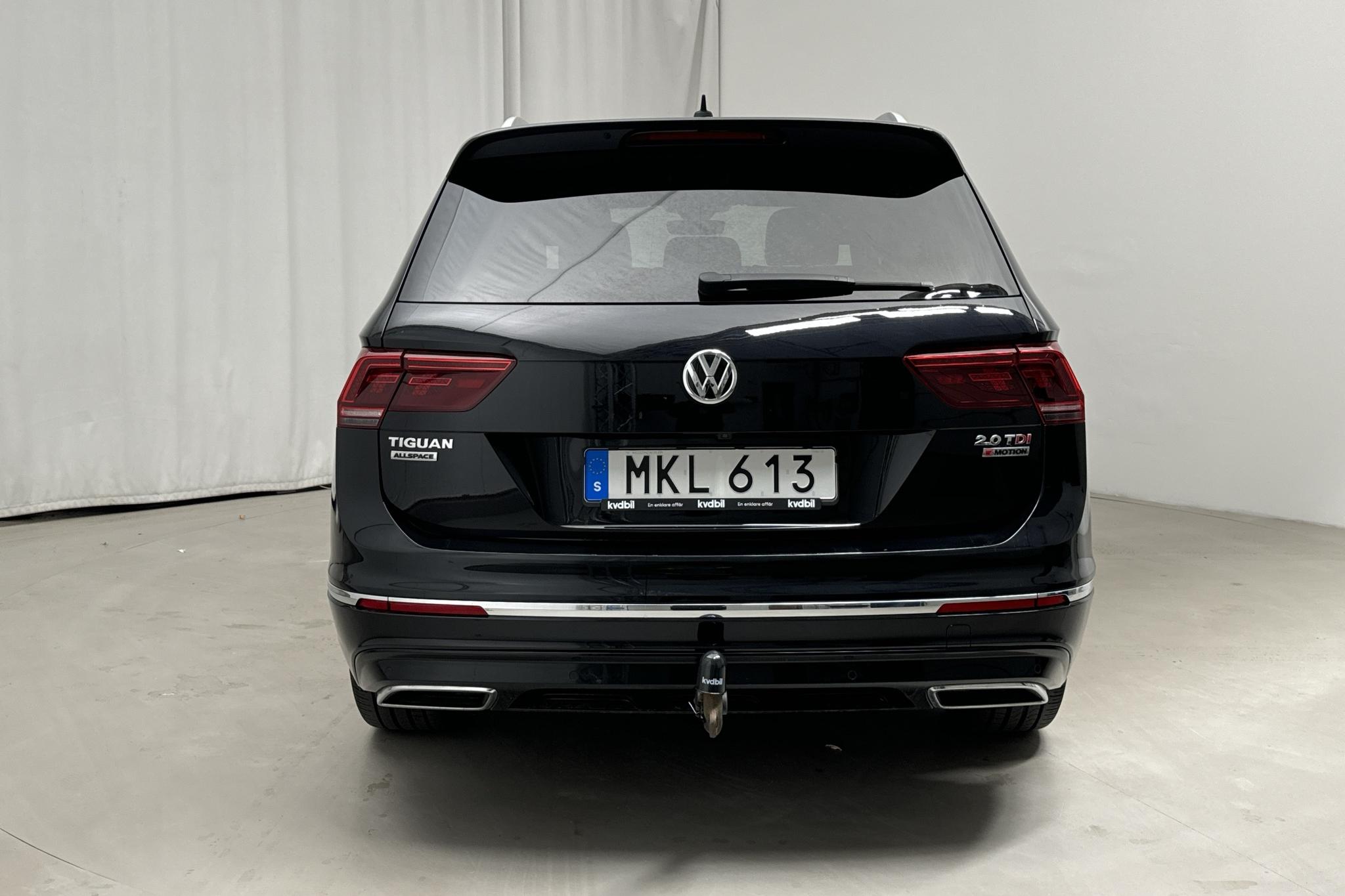 VW Tiguan Allspace 2.0 TDI 4MOTION (190hk) - 87 930 km - Automatic - black - 2018