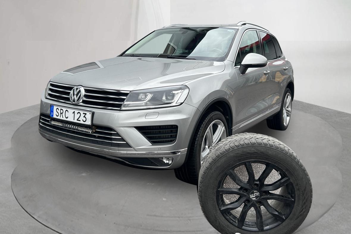 VW Touareg 3.0 TDI BlueMotion Technology (204hk) - 131 700 km - Automatic - silver - 2018