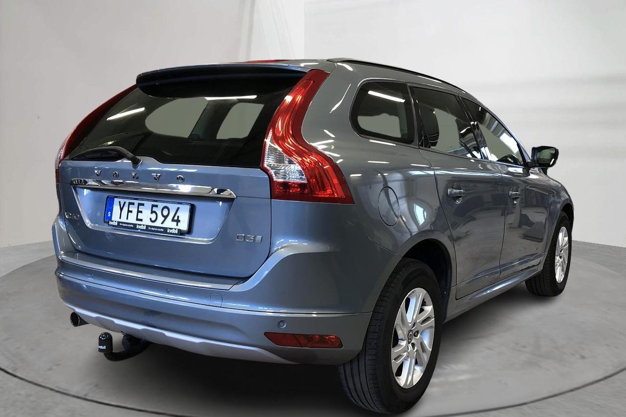 Volvo XC60 D3 2WD (150hk) - 143 830 km - Automatyczna - Light Blue - 2017