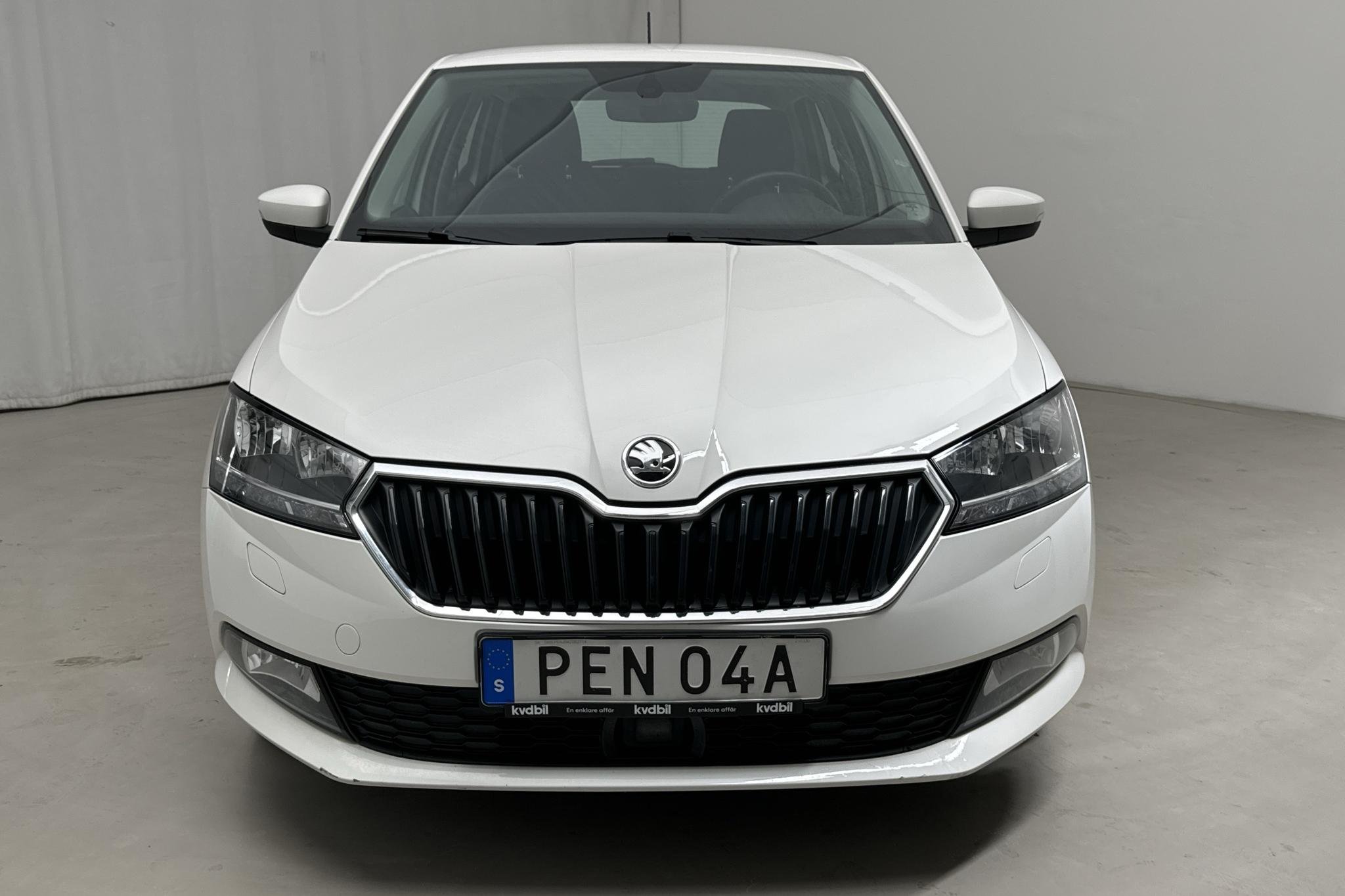 Skoda Fabia 1.0 TSI 5dr (95hk) - 159 500 km - Automatyczna - biały - 2021