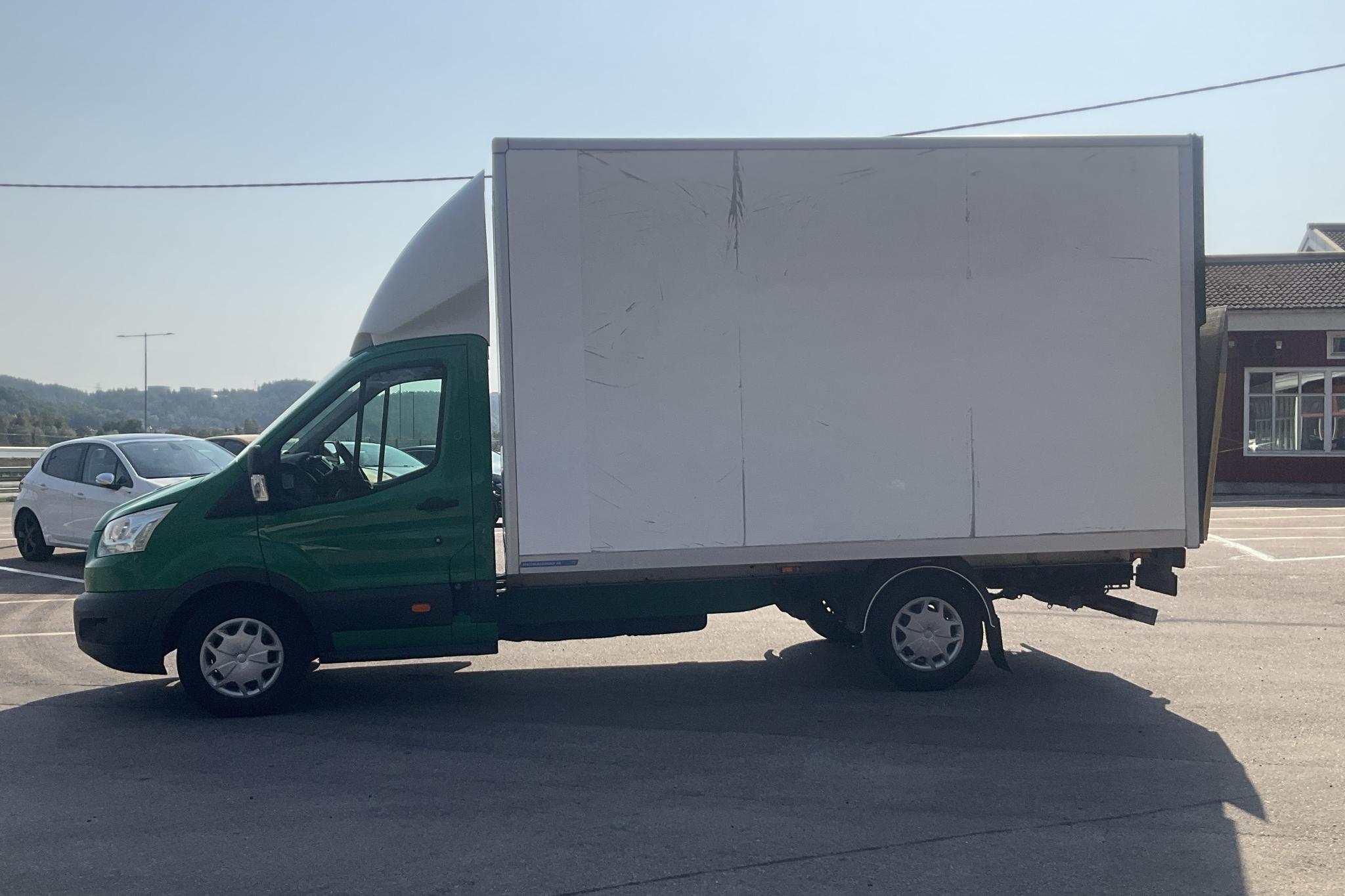 Ford Transit 350 2.0 TDCi 2WD Volymskåp (170hk) - 252 950 km - Automatyczna - zielony - 2018