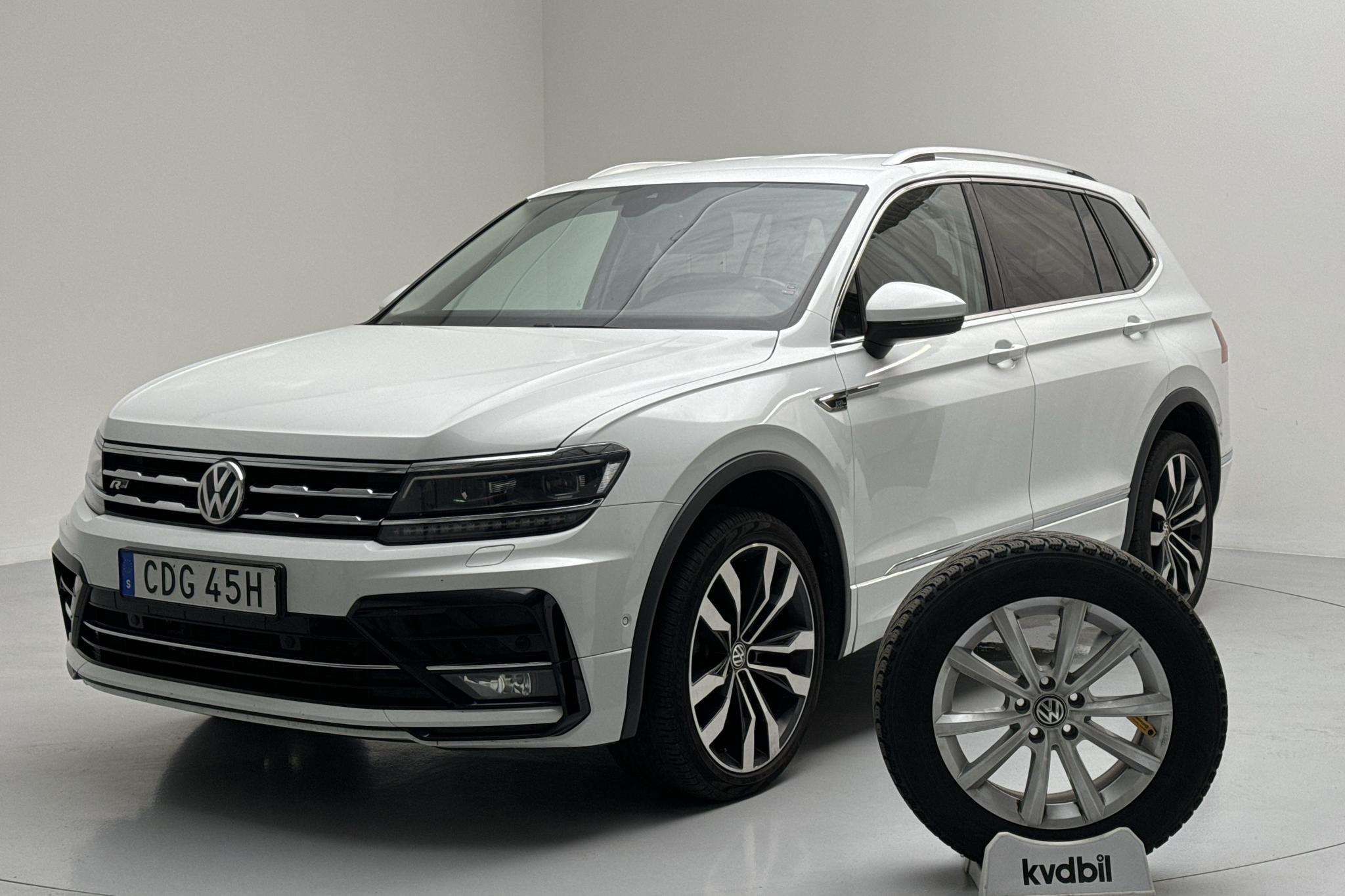 VW Tiguan Allspace 2.0 TDI 4MOTION (190hk) - 118 350 km - Automatyczna - biały - 2020