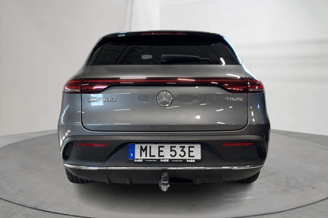 Mercedes EQC 400 4MATIC 80,0 kWh N293 (408hk) - 46 960 km - Automaattinen - harmaa - 2020