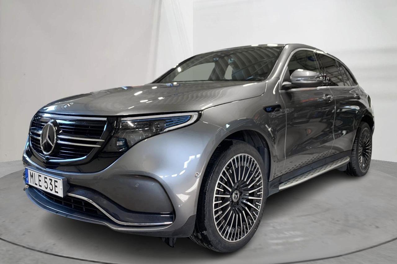 Mercedes EQC 400 4MATIC 80,0 kWh N293 (408hk) - 46 960 km - Automaatne - hall - 2020