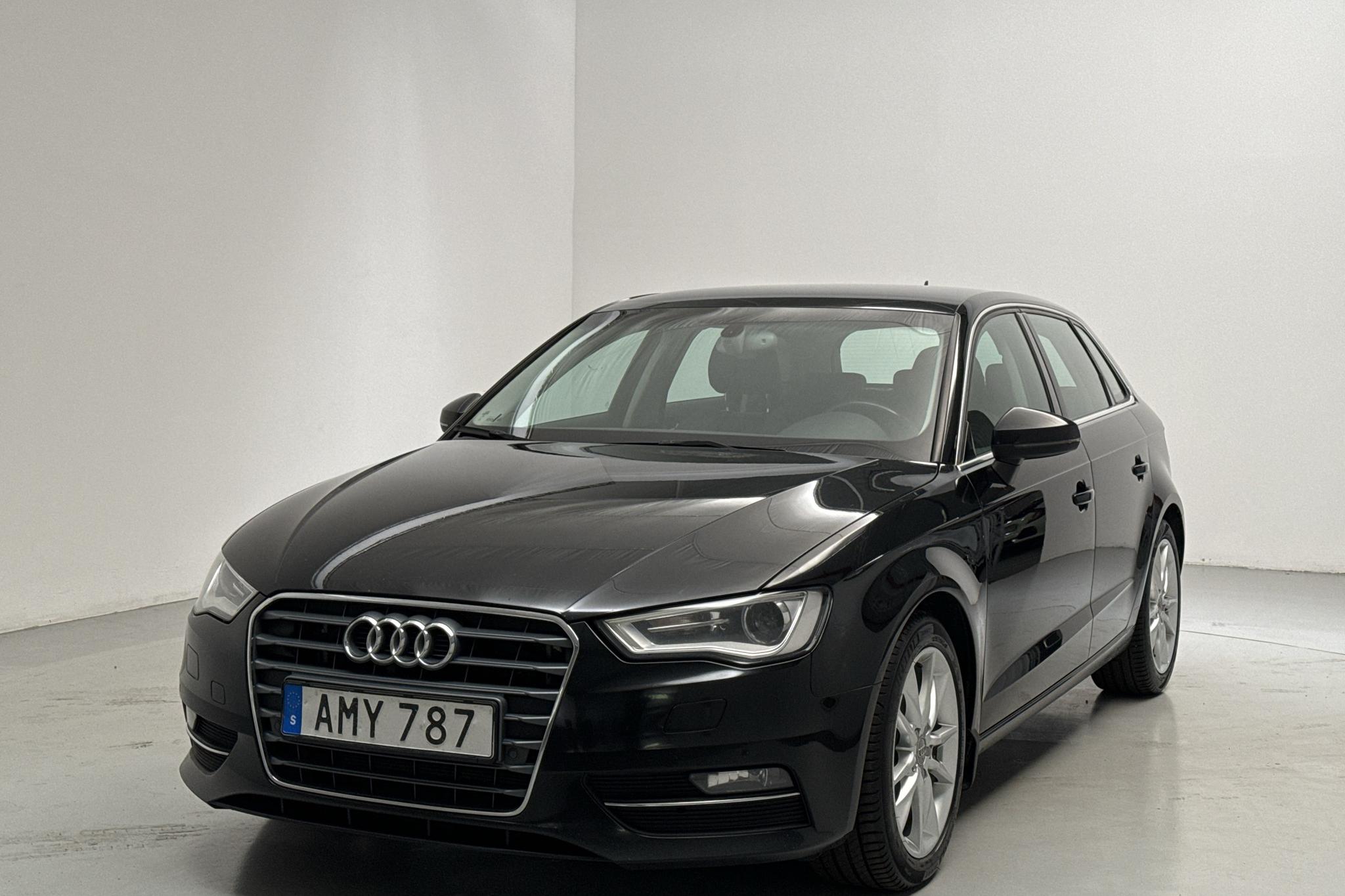 Audi A3 2.0 TDI Sportback (150hk) - 188 740 km - Automatyczna - czarny - 2015