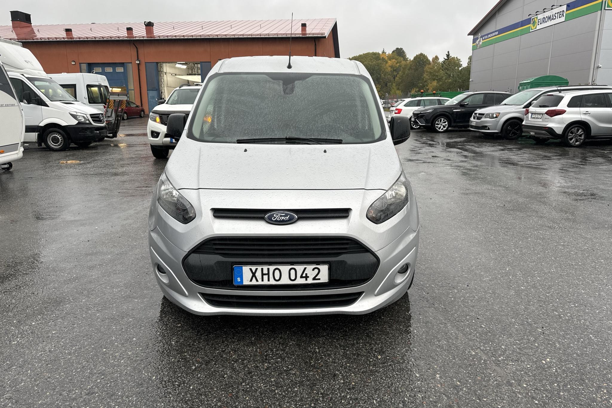 Ford Transit Connect 1.6 TDCi (95hk) - 165 750 km - Manualna - szary - 2016