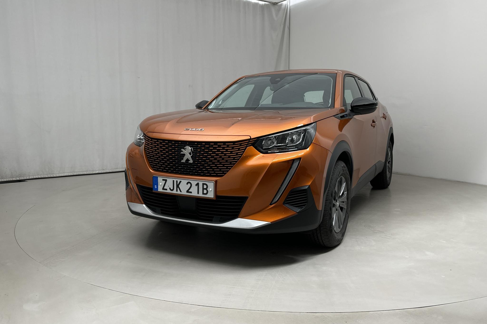 Peugeot e-2008 50 kWh (136hk) - 29 390 km - Automaatne - oranž - 2022