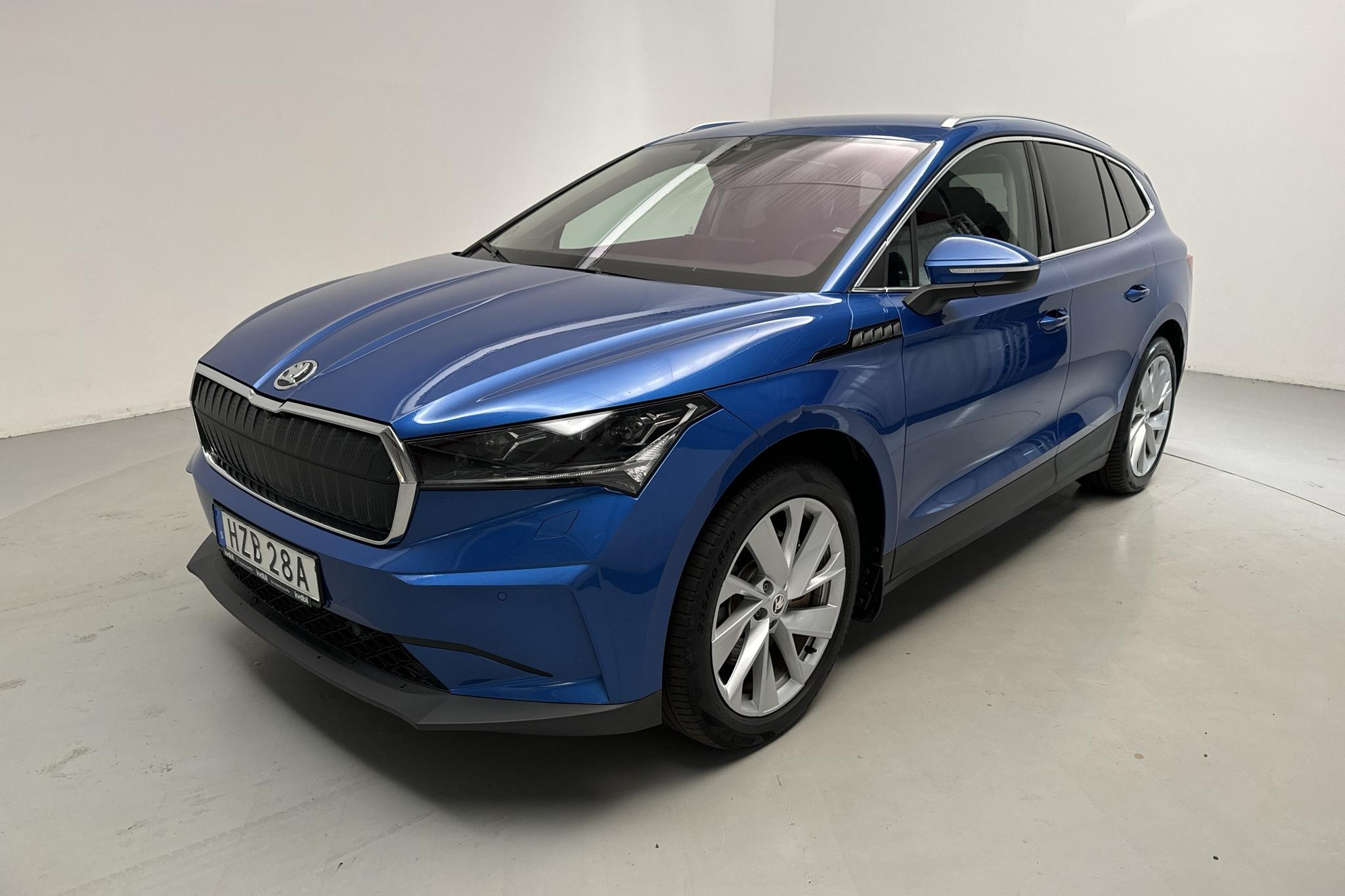 Skoda Enyaq 80 iV (204hk) - 10 159 mil - Automat - blå - 2021