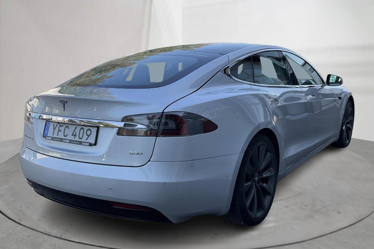 Tesla Model S 90D (428hk) - 17 873 mil - Automat - grå - 2017