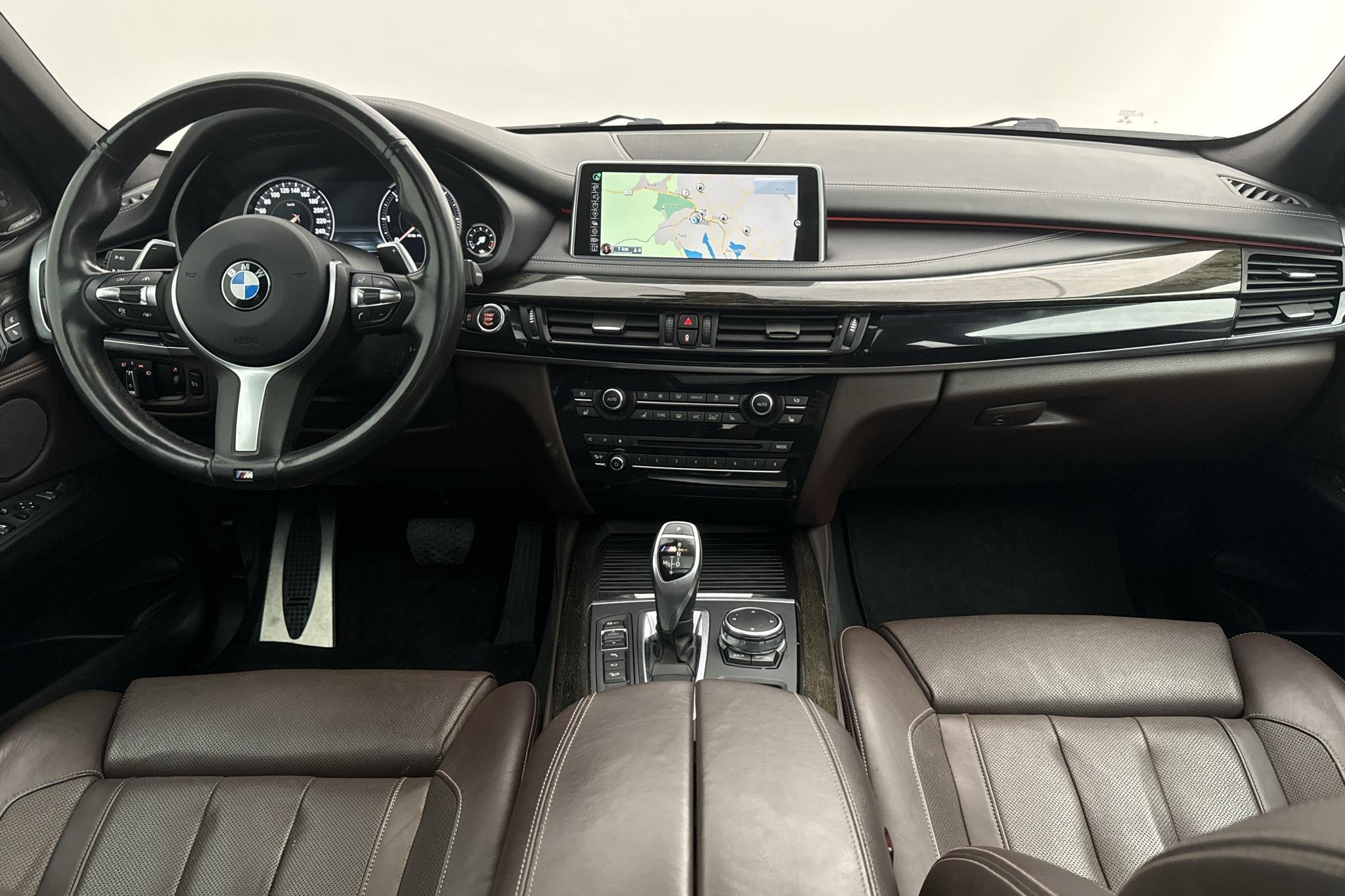 BMW X5 M50d, F15 (381hk) - 175 350 km - Automatyczna - czarny - 2016