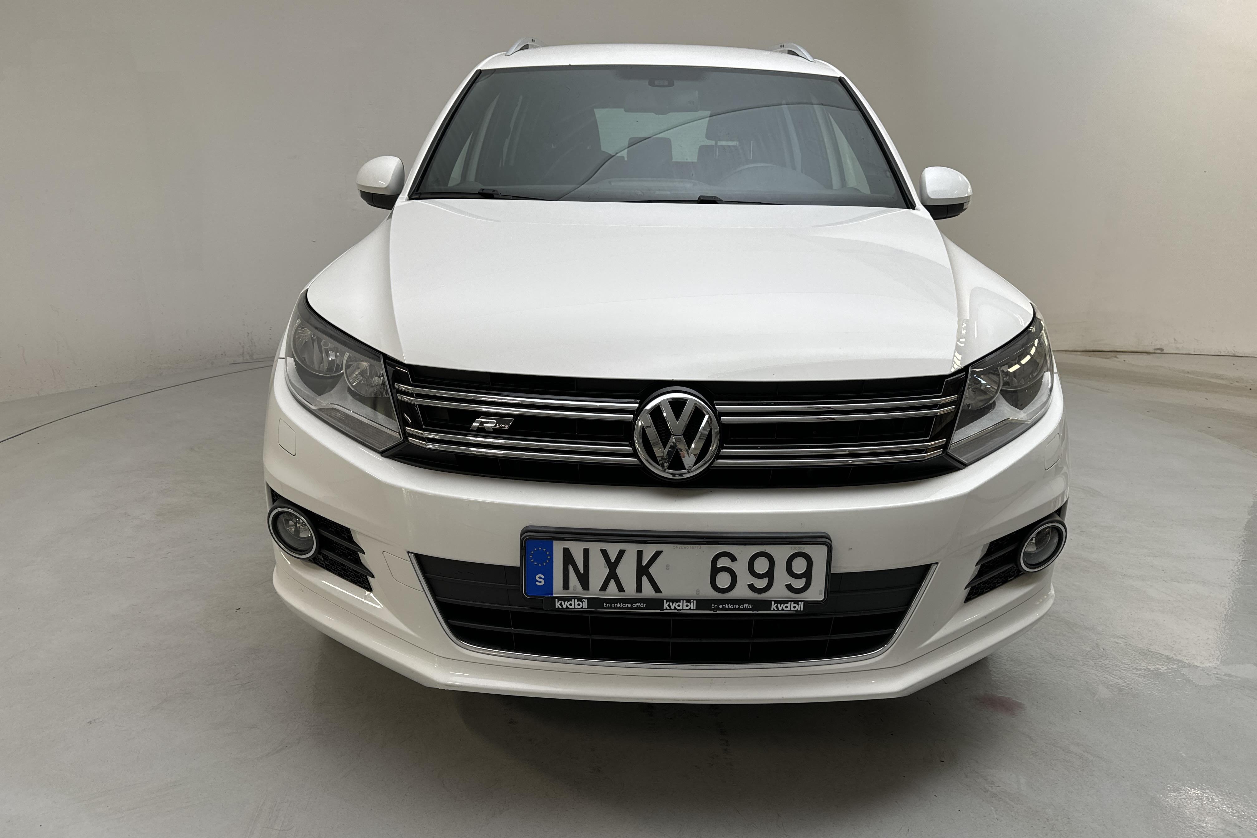 VW Tiguan 1.4 TSI 4MOTION (160hk) - 139 140 km - Manuaalinen - valkoinen - 2014