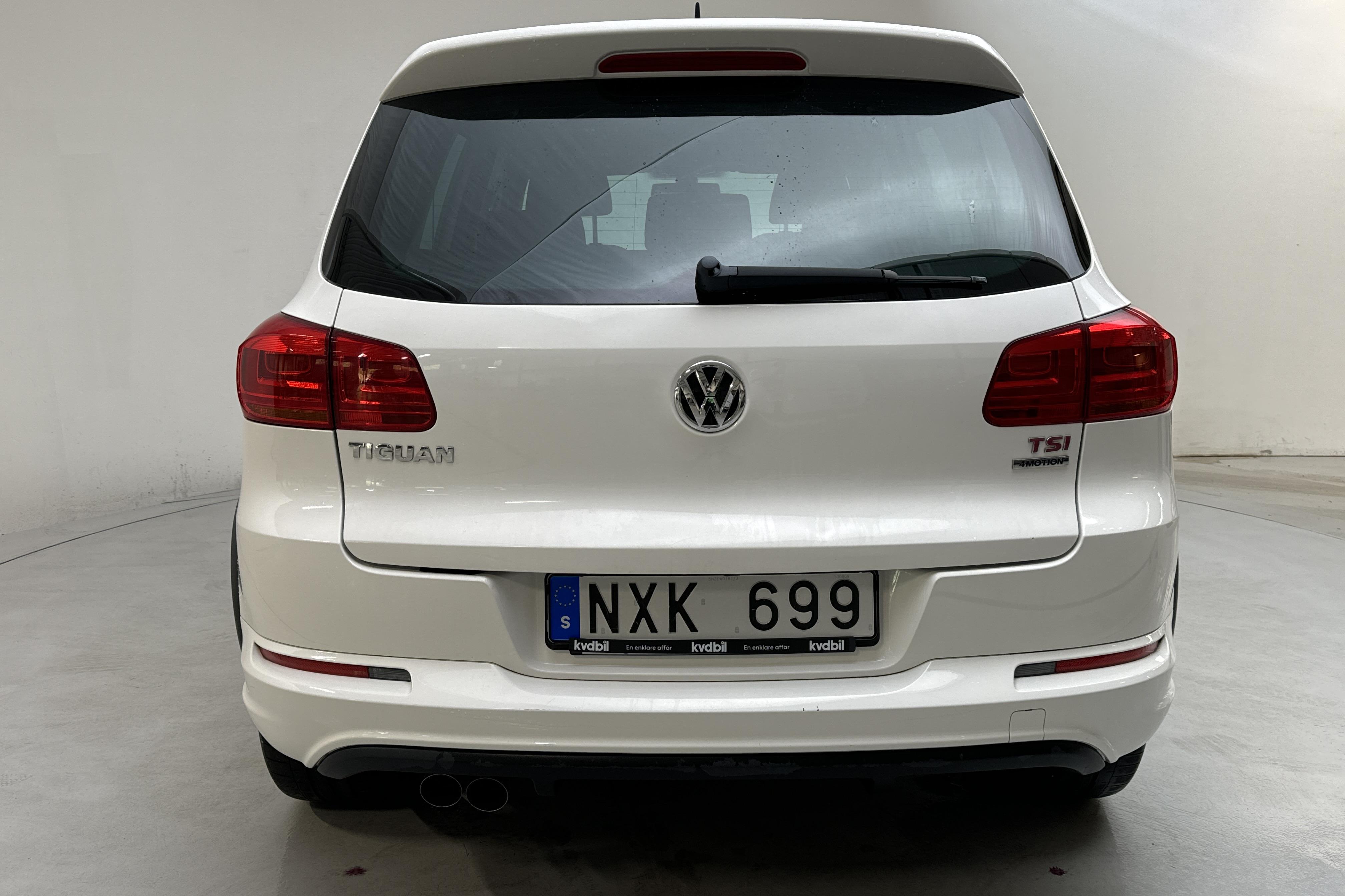 VW Tiguan 1.4 TSI 4MOTION (160hk) - 139 140 km - Manuaalinen - valkoinen - 2014