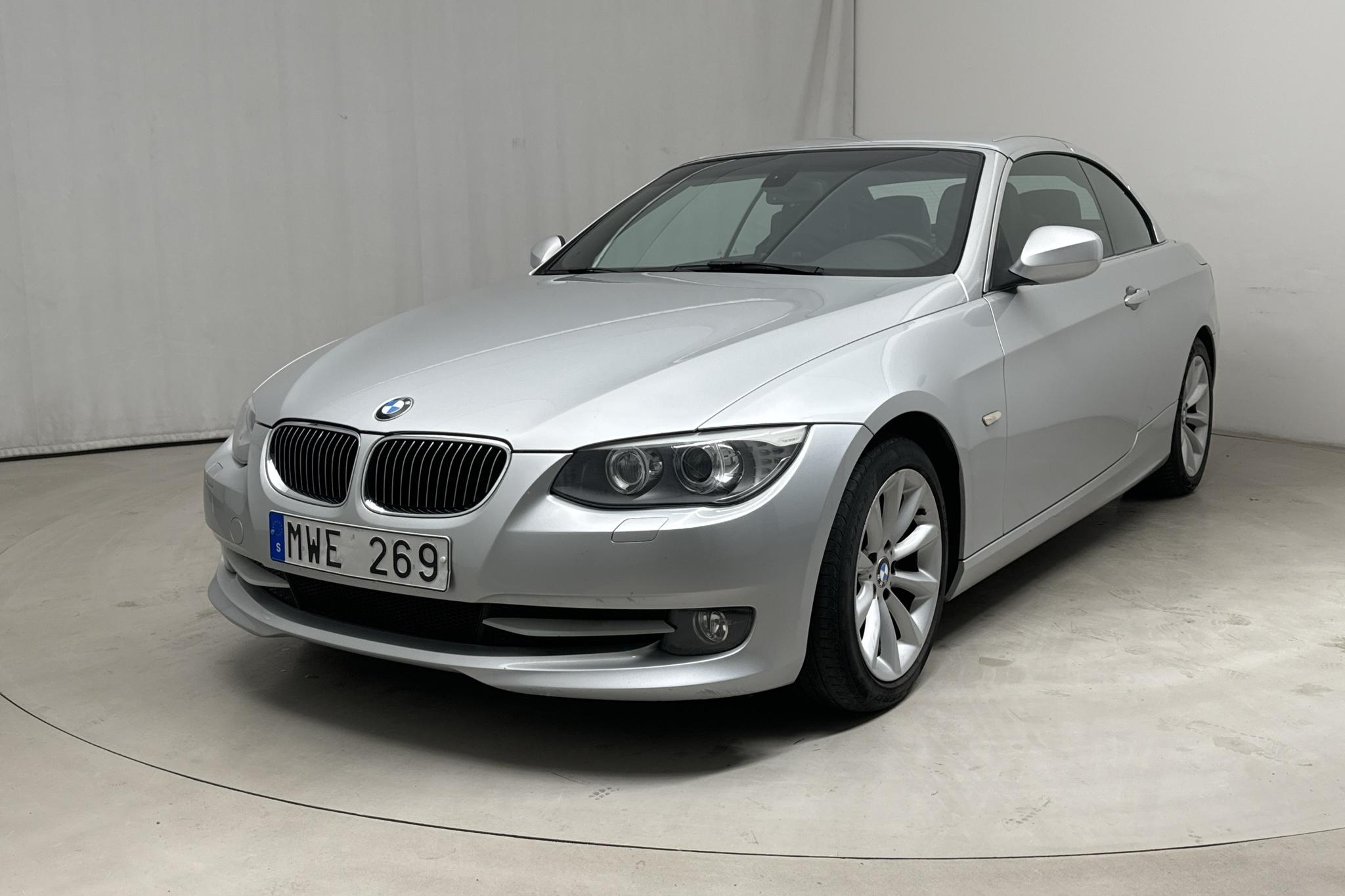 BMW 325i Cabriolet, E93 (218hk) - 88 740 km - Käsitsi - Light Grey - 2012