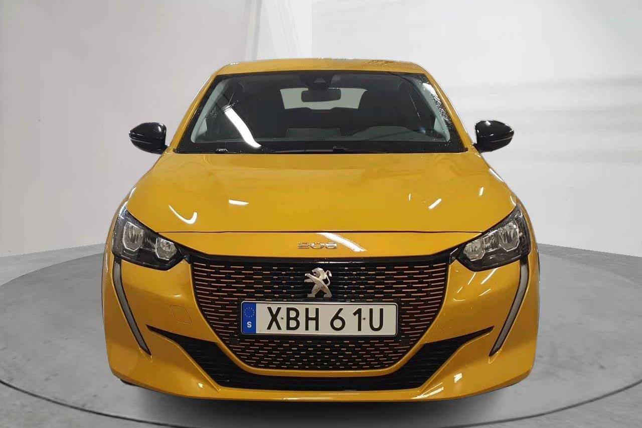 Peugeot e-208 50 kWh 5dr (136hk) - 27 890 km - Automatic - yellow - 2022