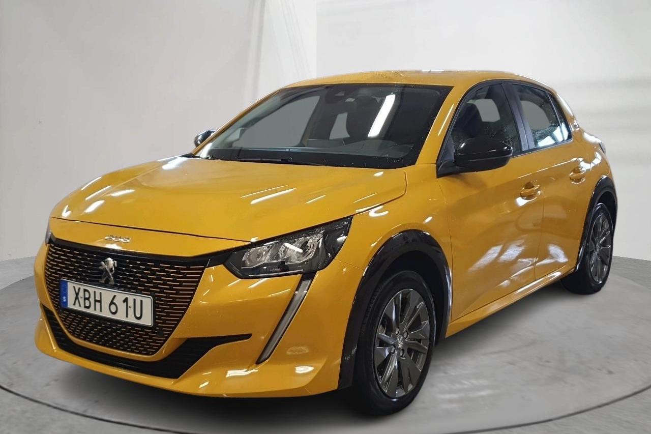 Peugeot e-208 50 kWh 5dr (136hk) - 27 890 km - Automatic - yellow - 2022