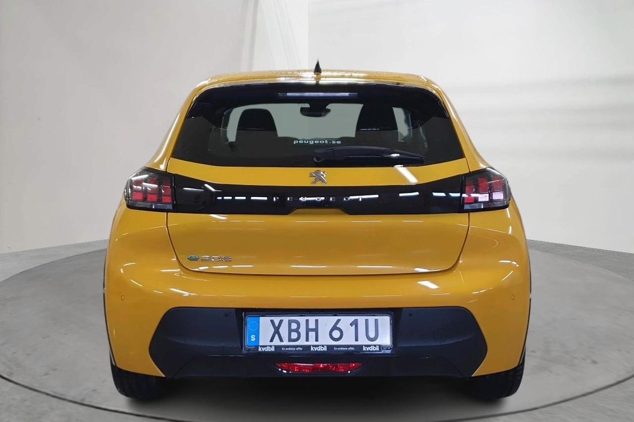 Peugeot e-208 50 kWh 5dr (136hk) - 27 890 km - Automatic - yellow - 2022