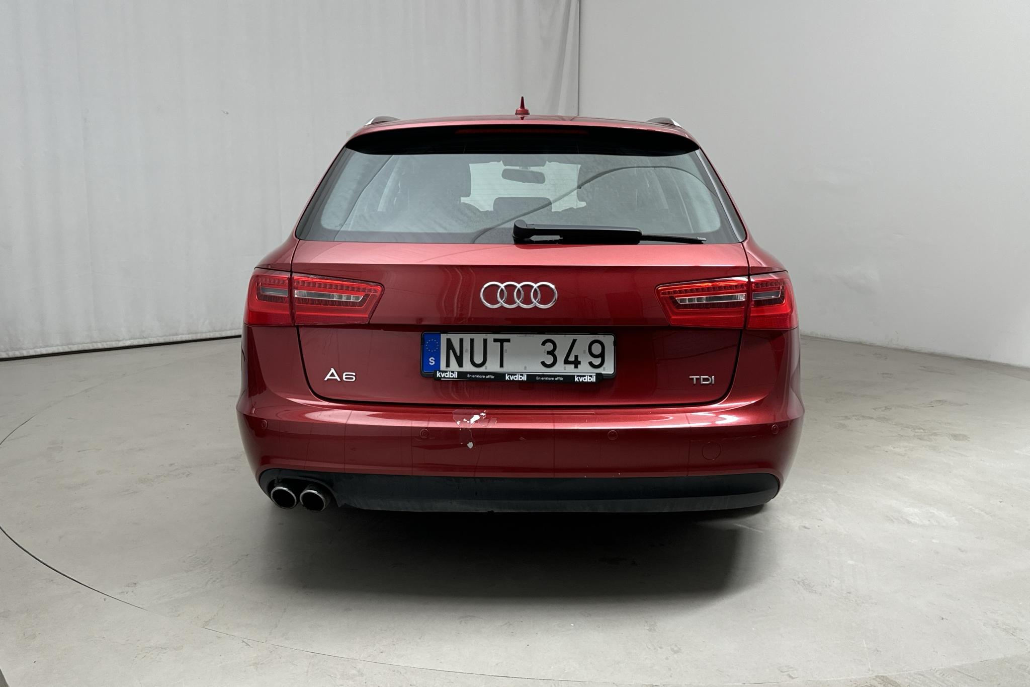 Audi A6 2.0 TDI Avant (177hk) - 21 073 mil - Automat - röd - 2013