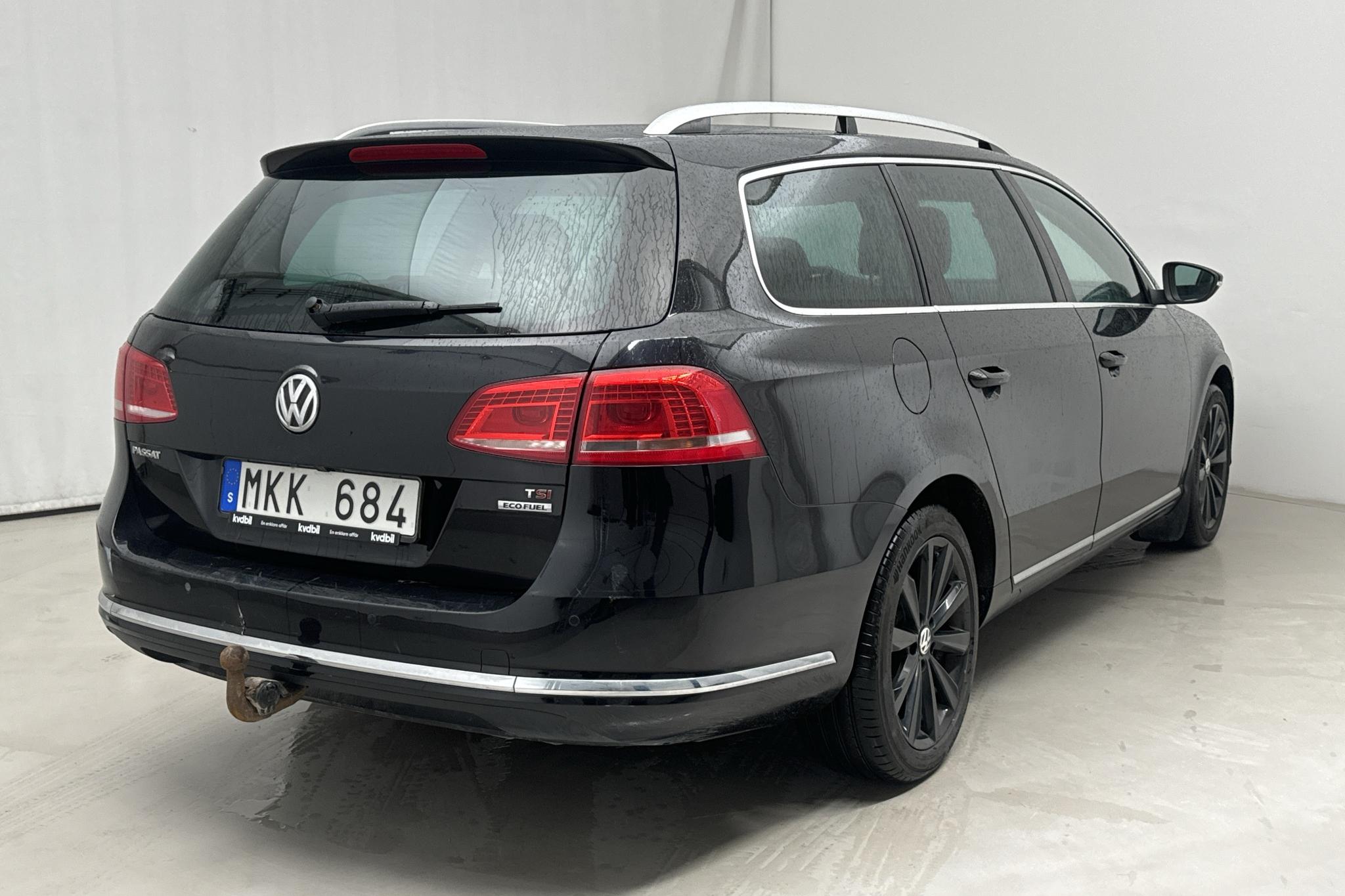 VW Passat 1.4 TSI EcoFuel Variant (150hk) - 16 048 mil - Automat - svart - 2014