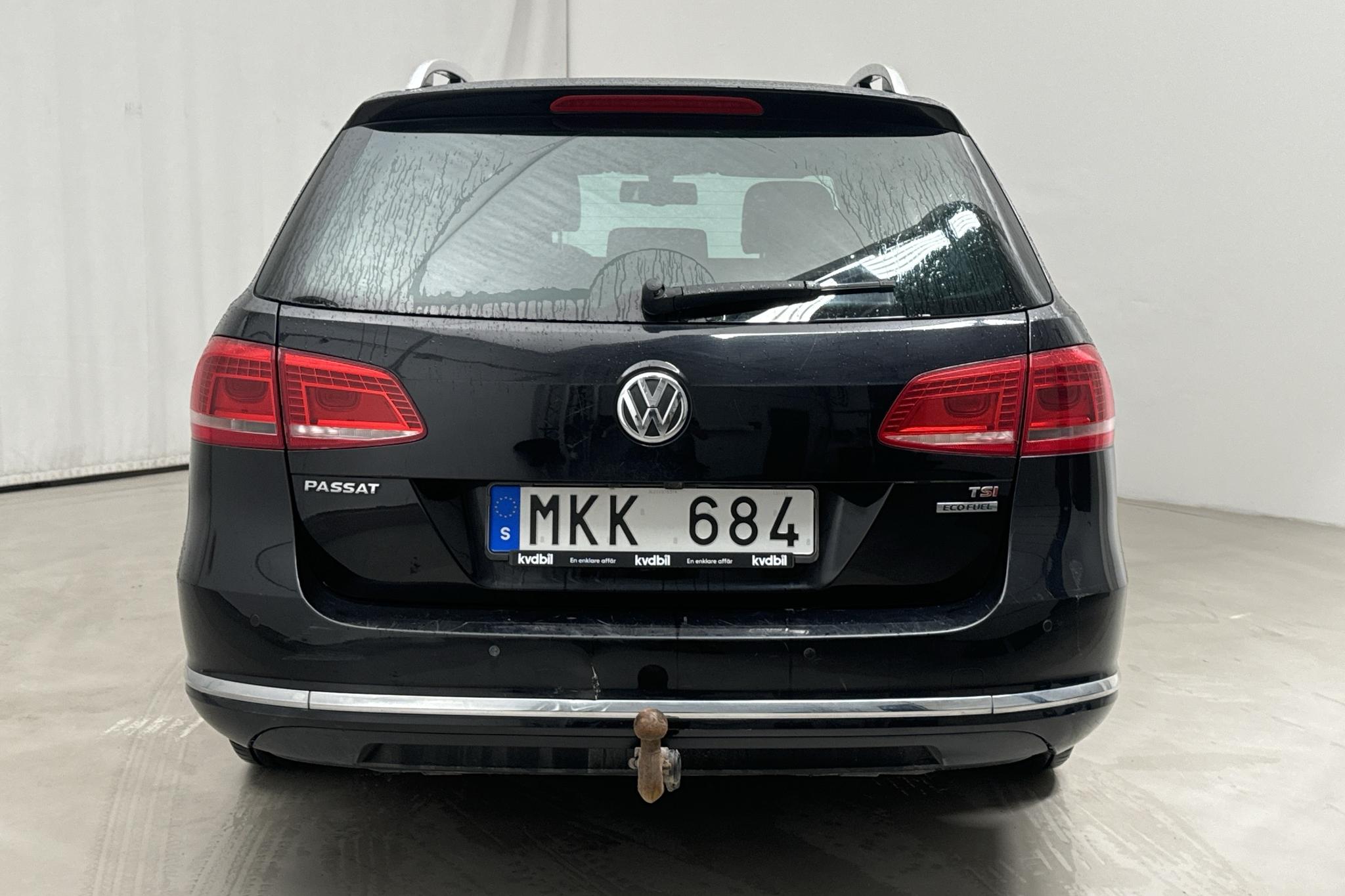 VW Passat 1.4 TSI EcoFuel Variant (150hk) - 160 480 km - Automaattinen - musta - 2014