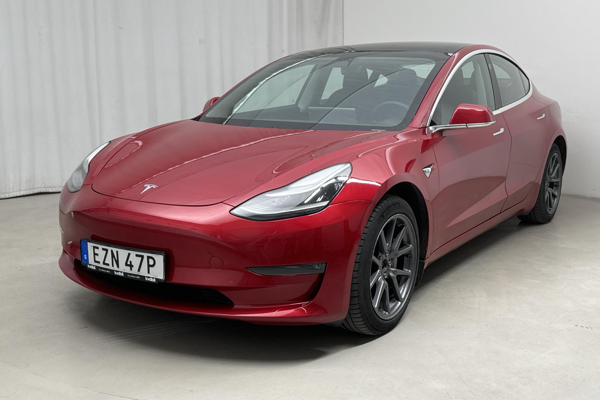 Tesla Model 3 Long Range Dual Motor AWD - 33 070 km - Automatyczna - czerwony - 2020