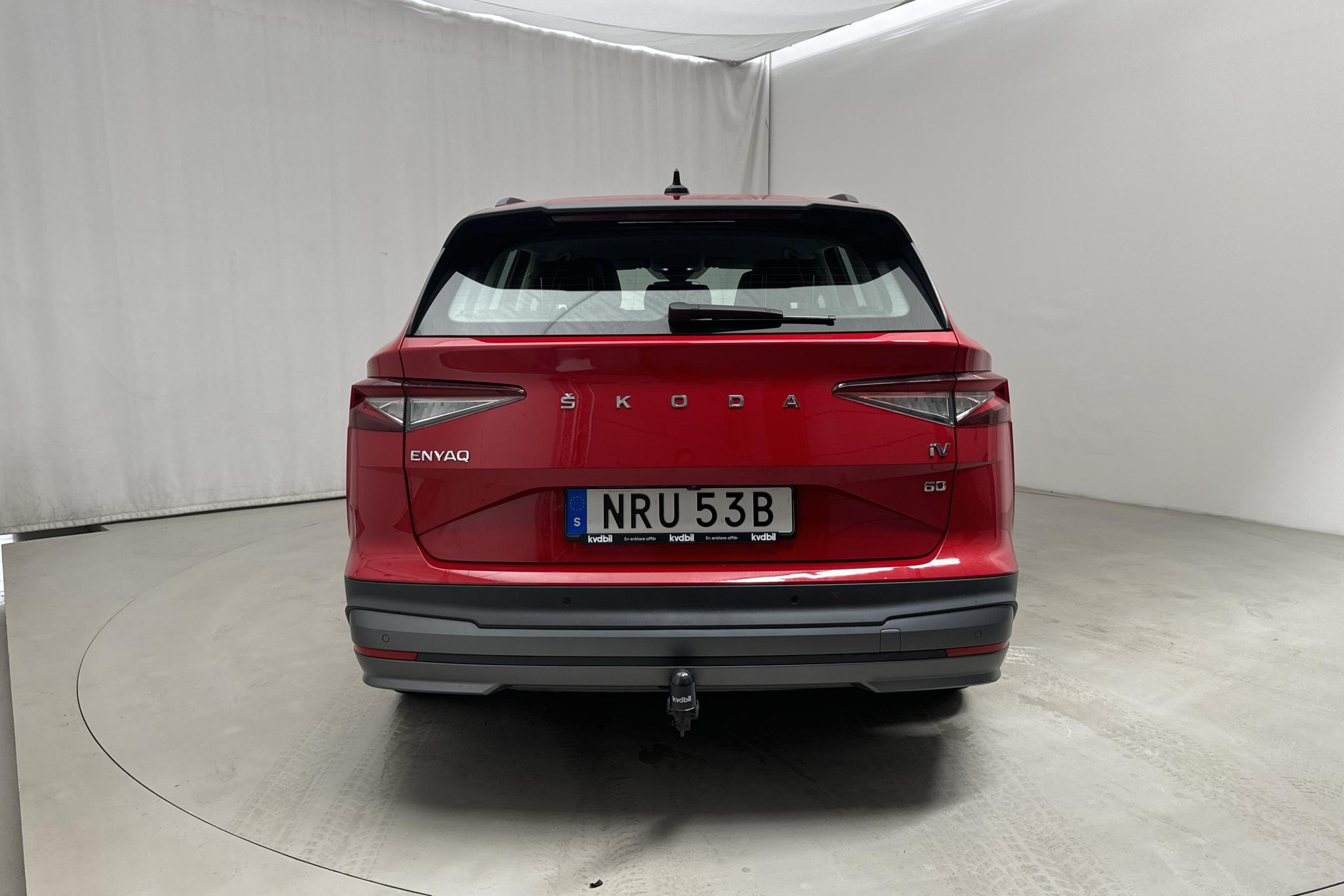 Skoda Enyaq 60 iV (180hk) - 81 580 km - Automatyczna - czerwony - 2021