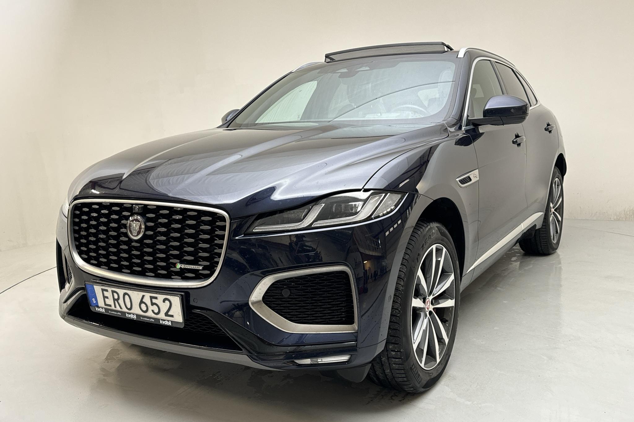 Jaguar F-Pace P400e PHEV AWD (404hk) - 9 119 mil - Automat - blå - 2021