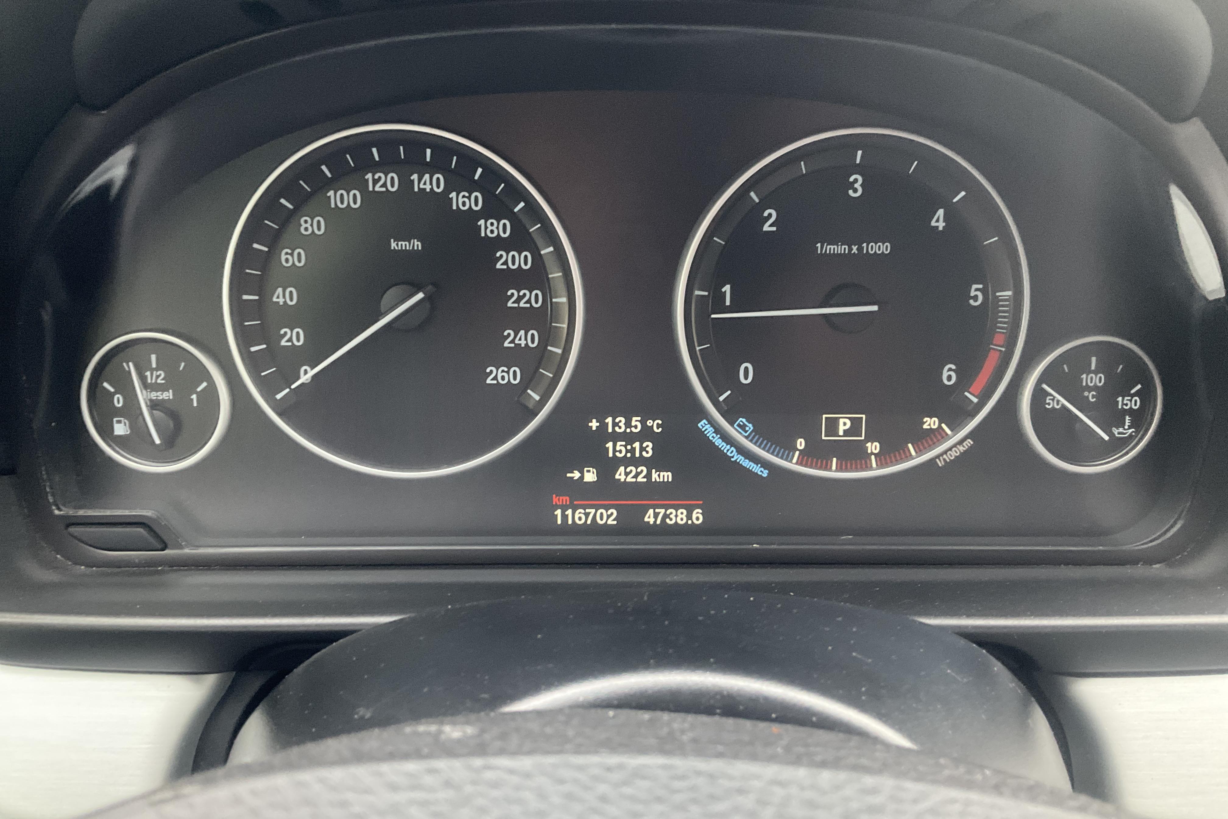 BMW 520d Touring, F11 (184hk) - 116 700 km - Automaattinen - musta - 2014